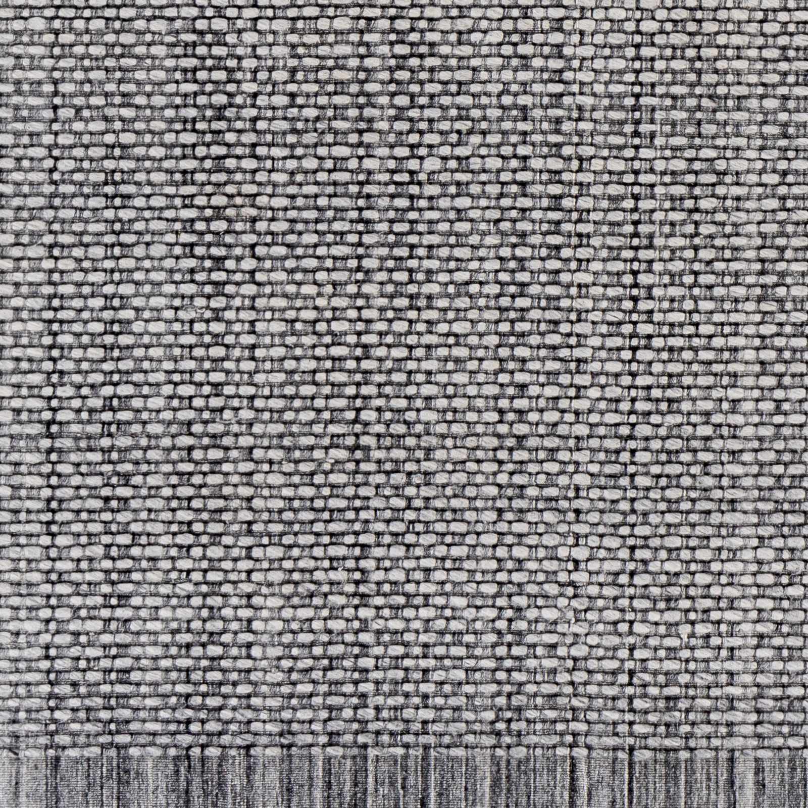 Hand Loomed Light Gray Area Rug - Clearance - Image 9