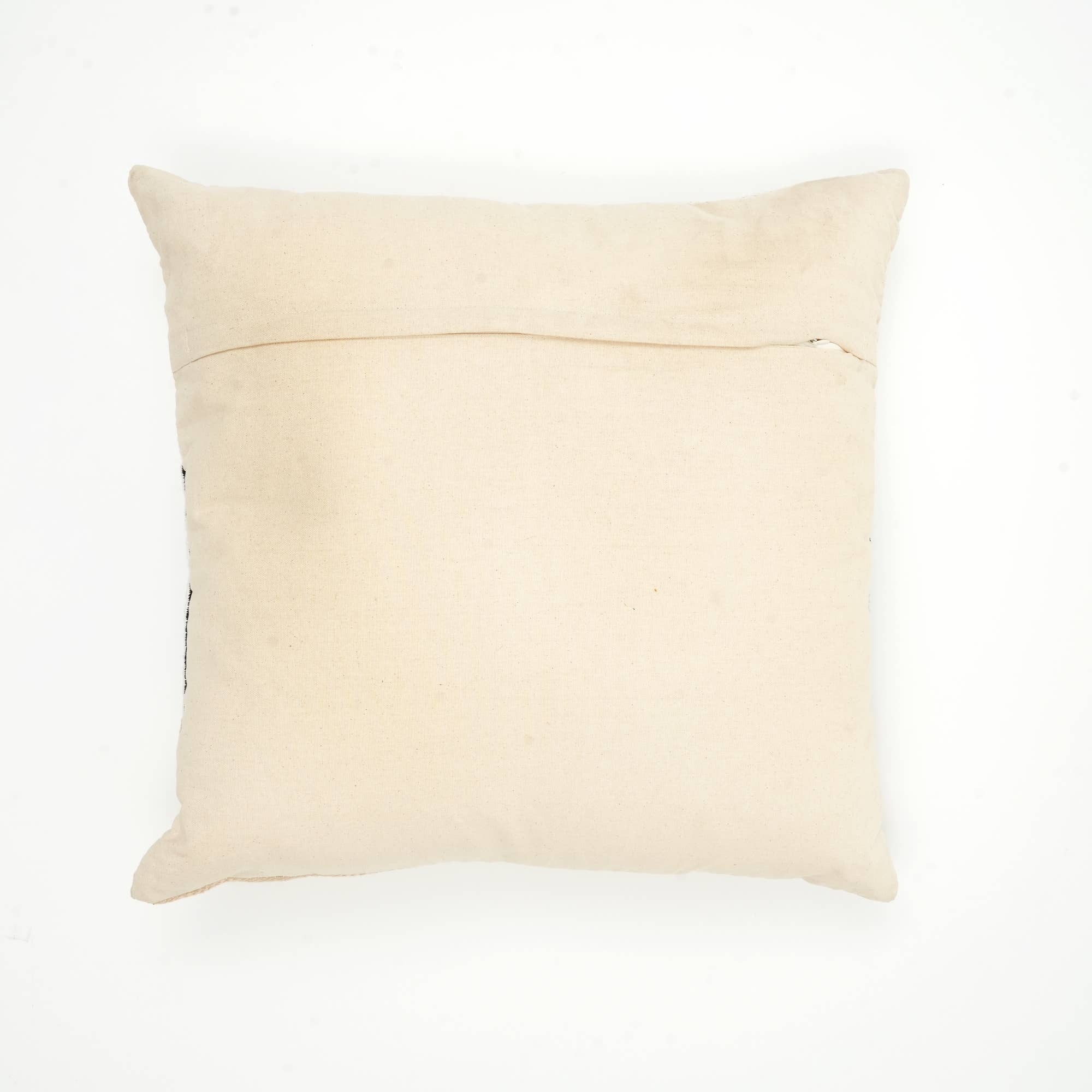 Handcrafted Abstract Woven Pillow - Image 4