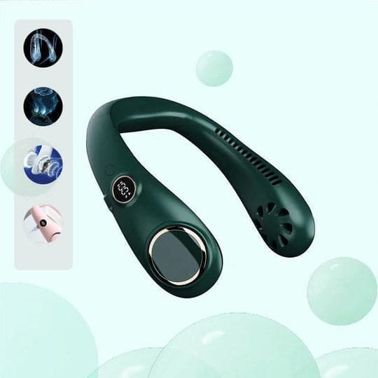 Hands Free Neck Fan Rechargeable 2000mAh 3000mAh Portable Cooling - Image 4