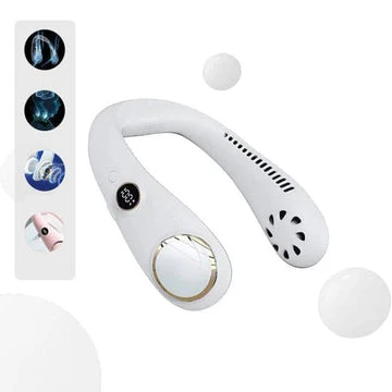 Hands Free Neck Fan Rechargeable 2000mAh 3000mAh Portable Cooling - Image 5