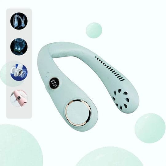 Hands Free Neck Fan Rechargeable 2000mAh 3000mAh Portable Cooling - Image 7