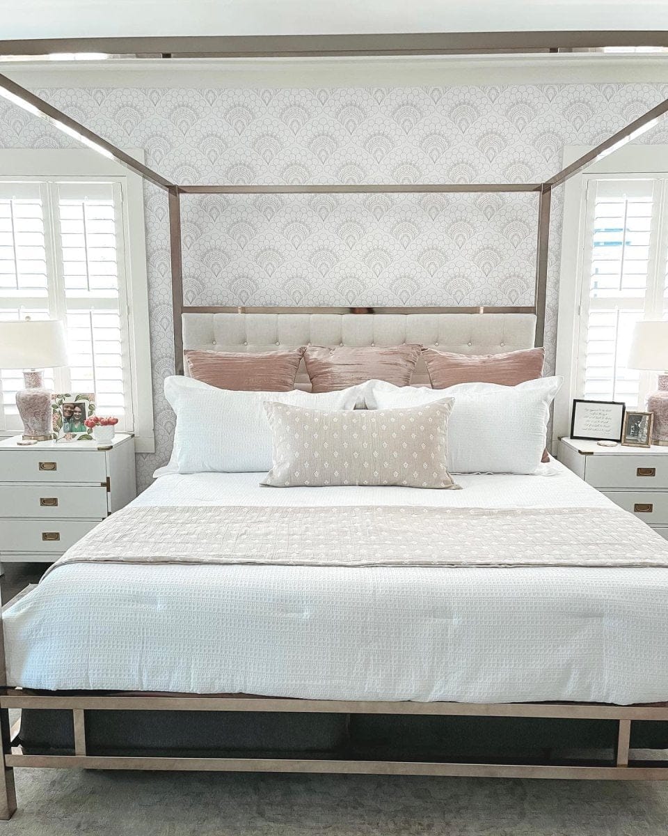 Haniya Solid Waffle Woven Cotton Textured Comforter Set - Image 17