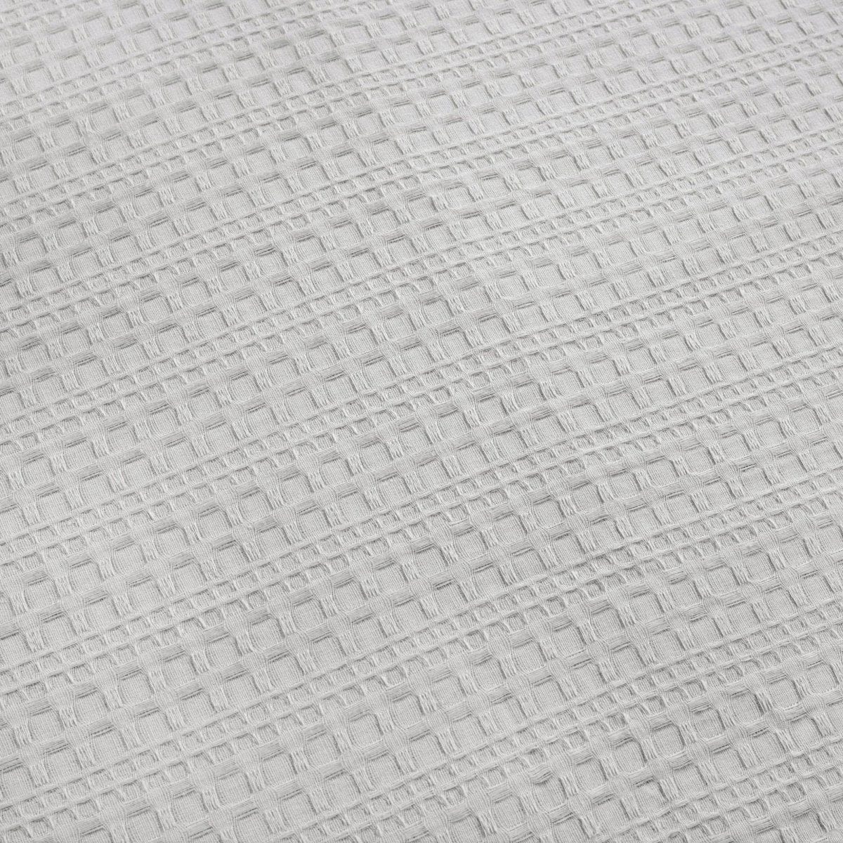 Haniya Solid Waffle Woven Cotton Textured Comforter Set - Image 6