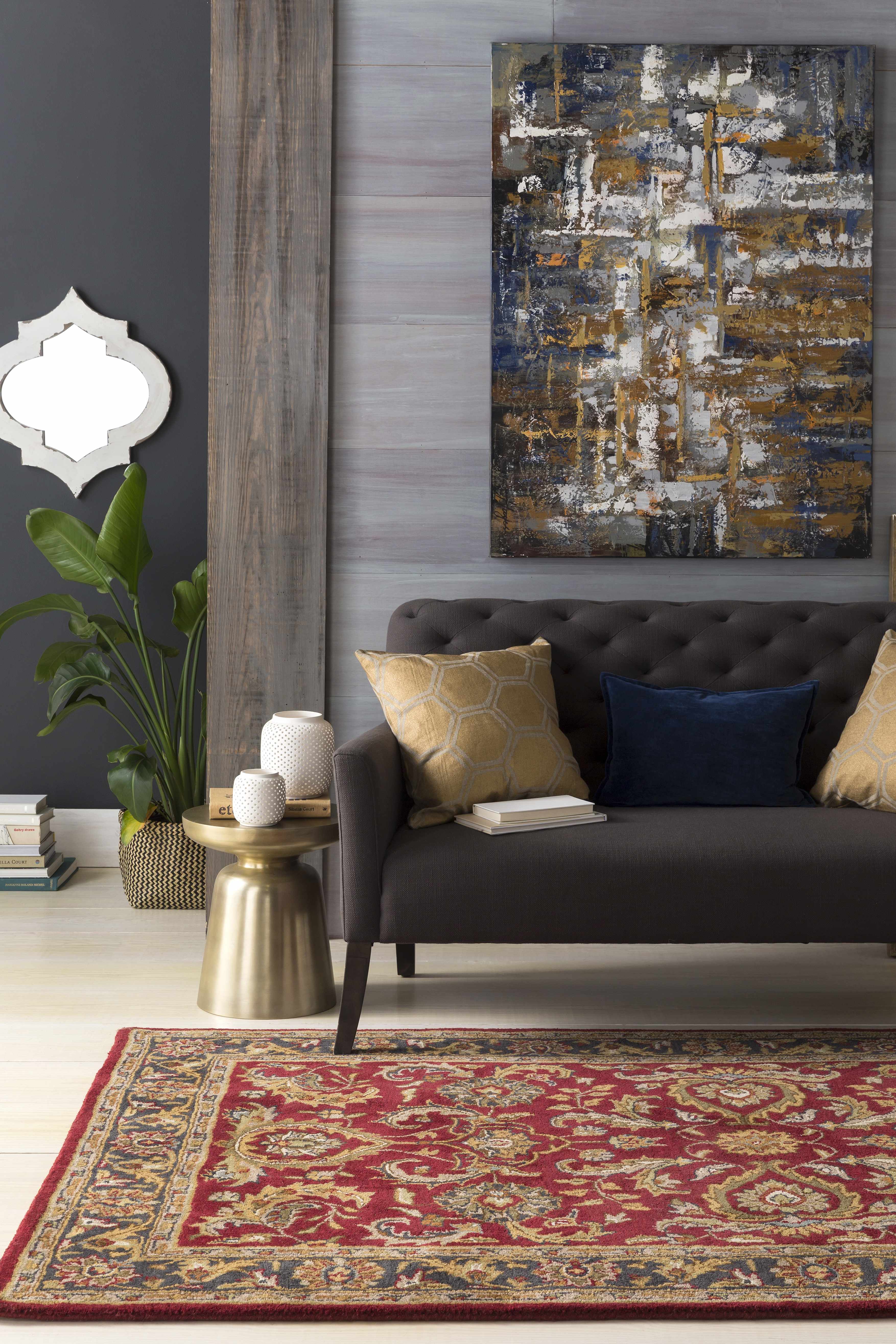 Hankamer Persian Style Wool Rug - Clearance - Image 14