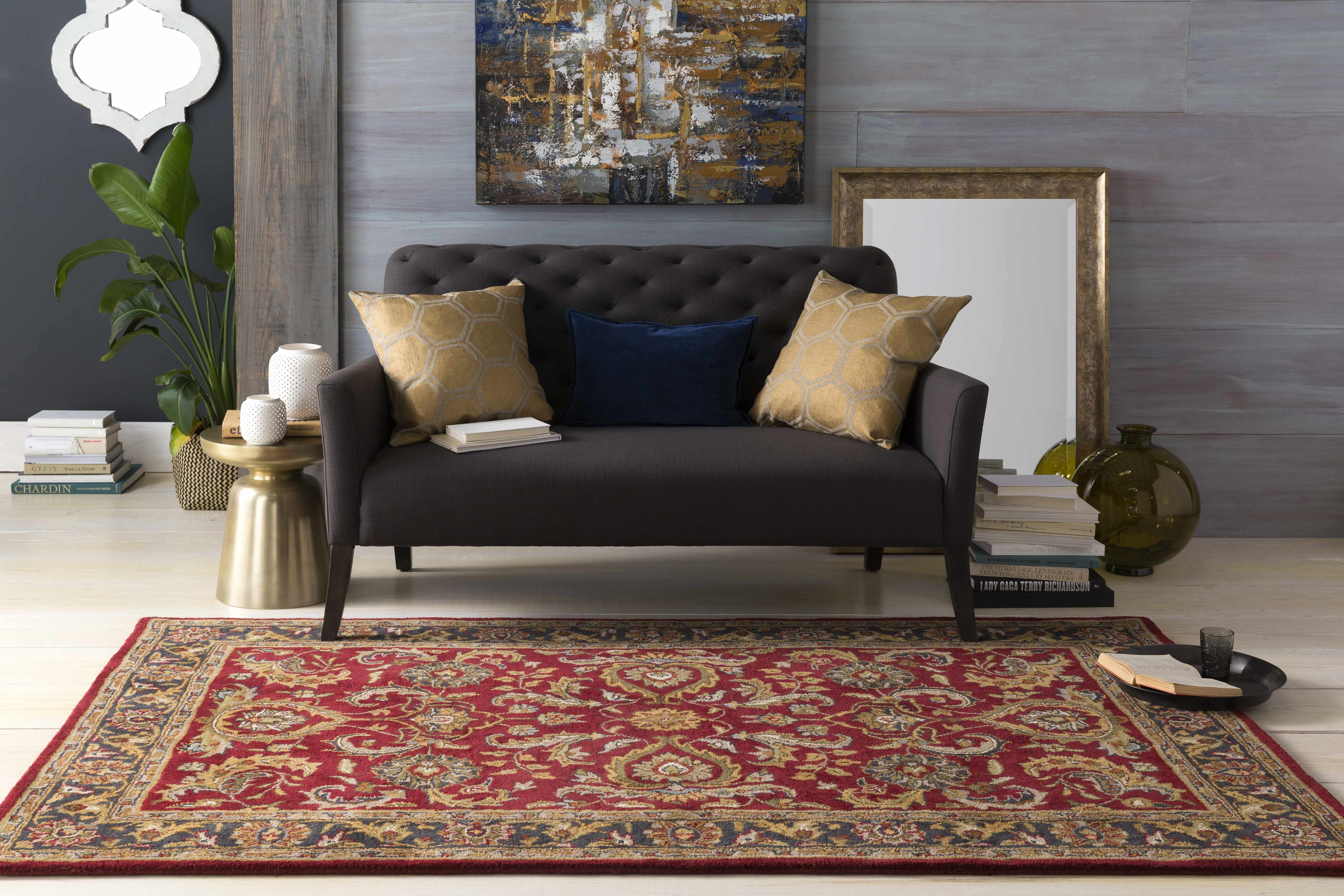 Hankamer Persian Style Wool Rug - Clearance - Image 15