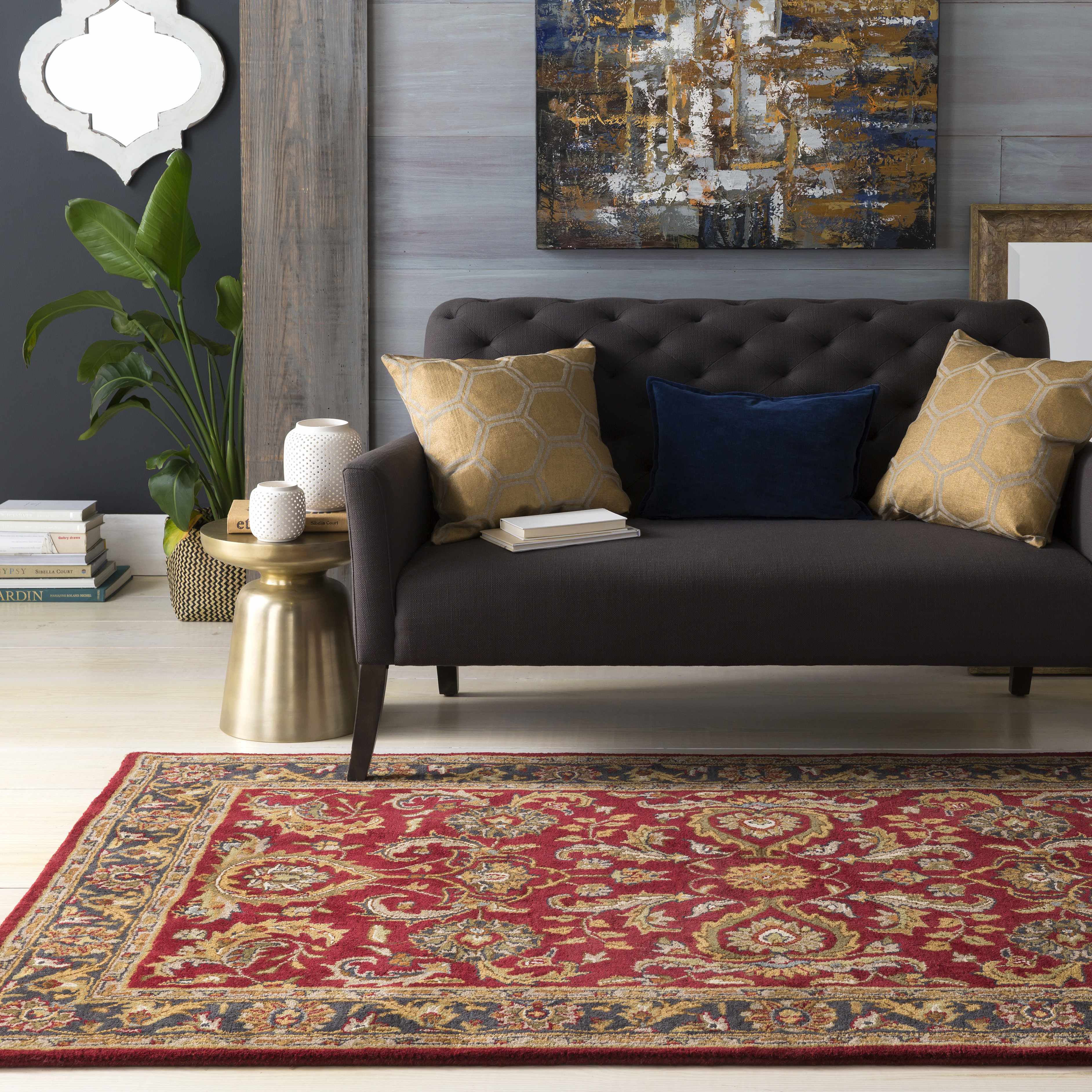 Hankamer Persian Style Wool Rug - Clearance - Image 2