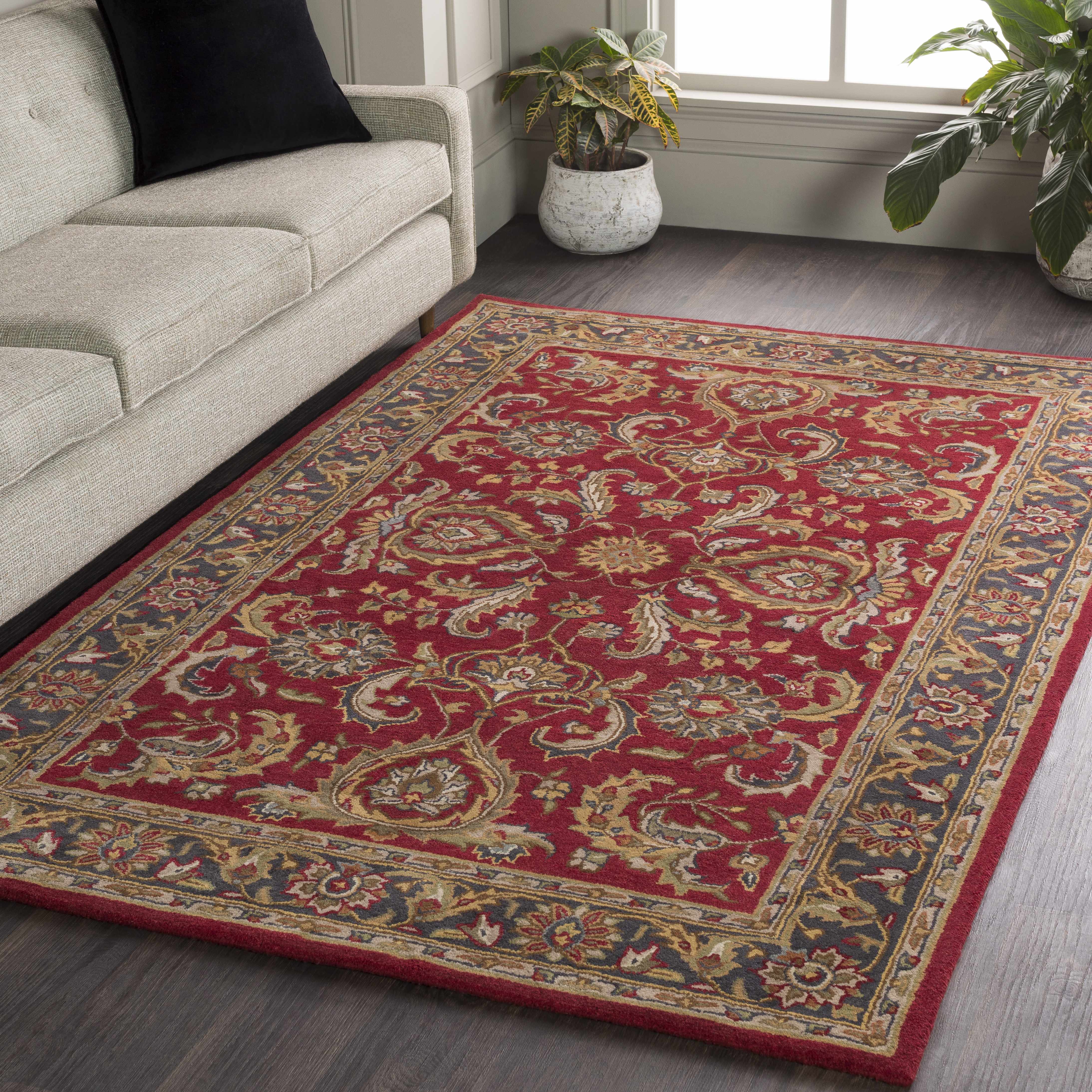 Hankamer Persian Style Wool Rug - Clearance - Image 3