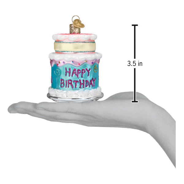 Happy Birthday Cake Ornament - Image 6