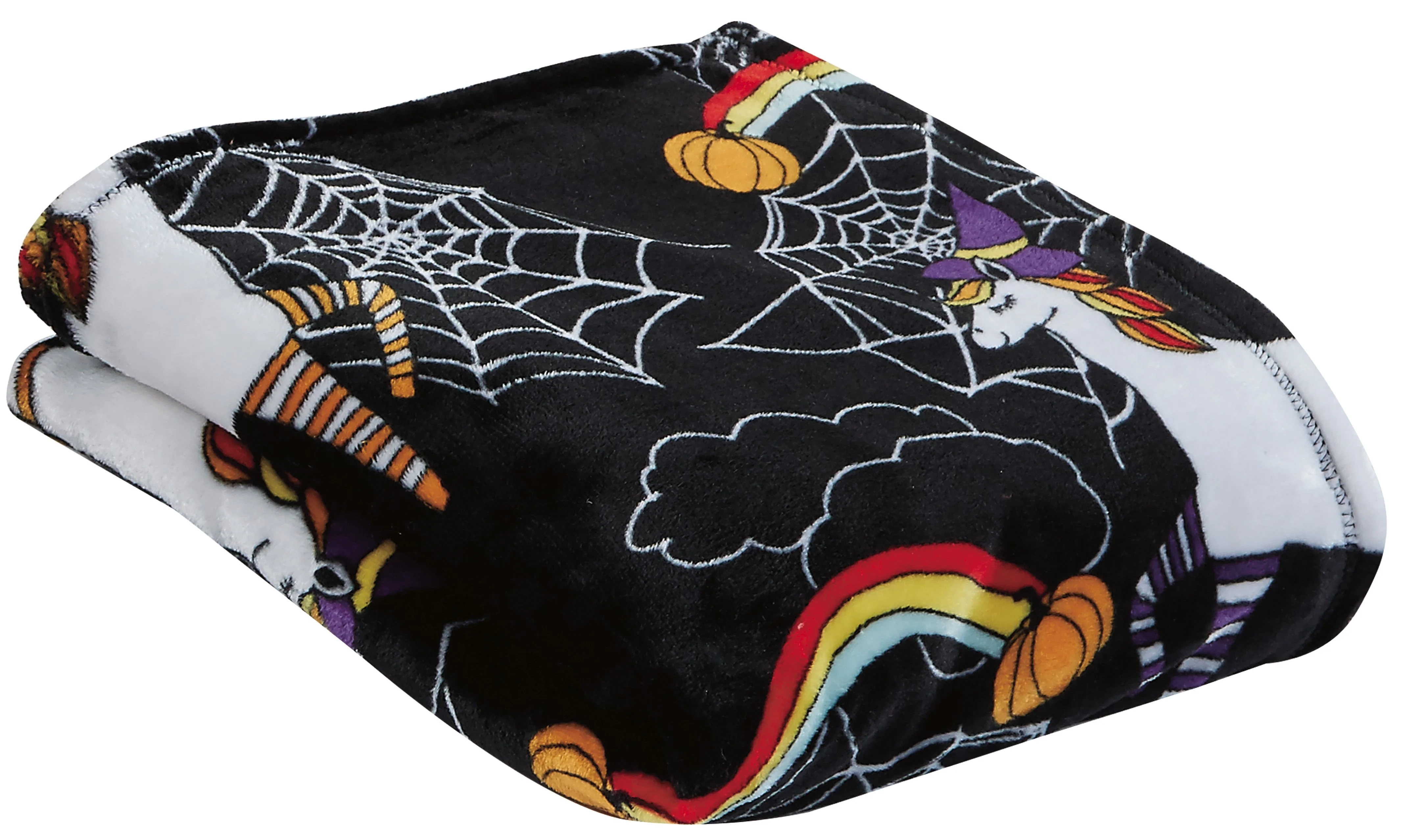 Happy Halloween Microplush Throw Blanket (50 X 60 Inch) - Pumpkins - Image 12
