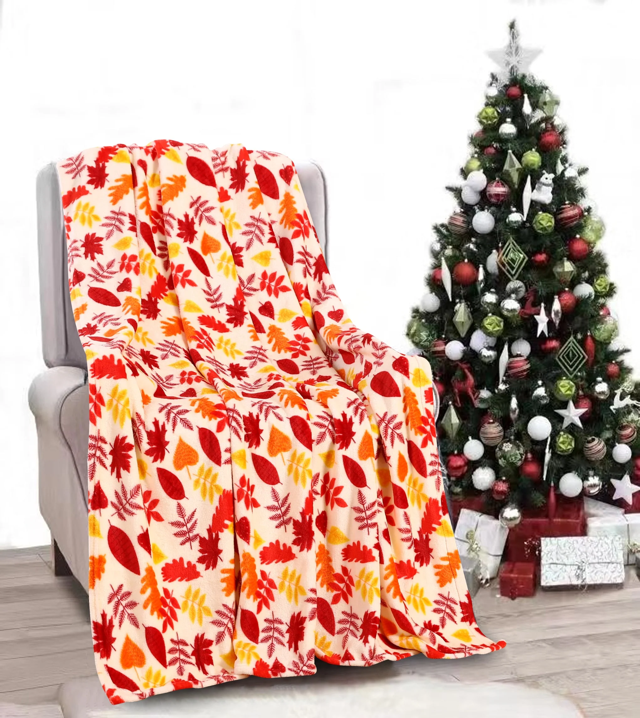 Happy Halloween Microplush Throw Blanket (50 X 60 Inch) - Pumpkins - Image 18