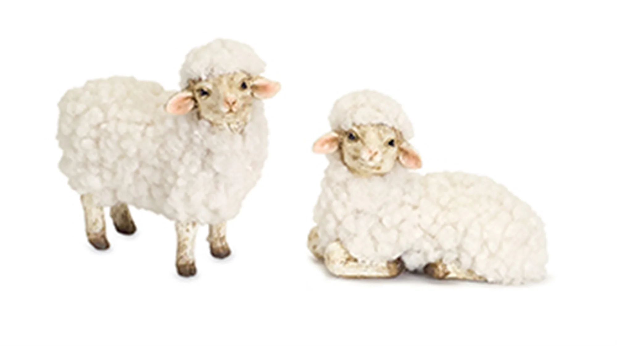Happy Tabletop Sheep Figurine (Set of 8) - Image 2