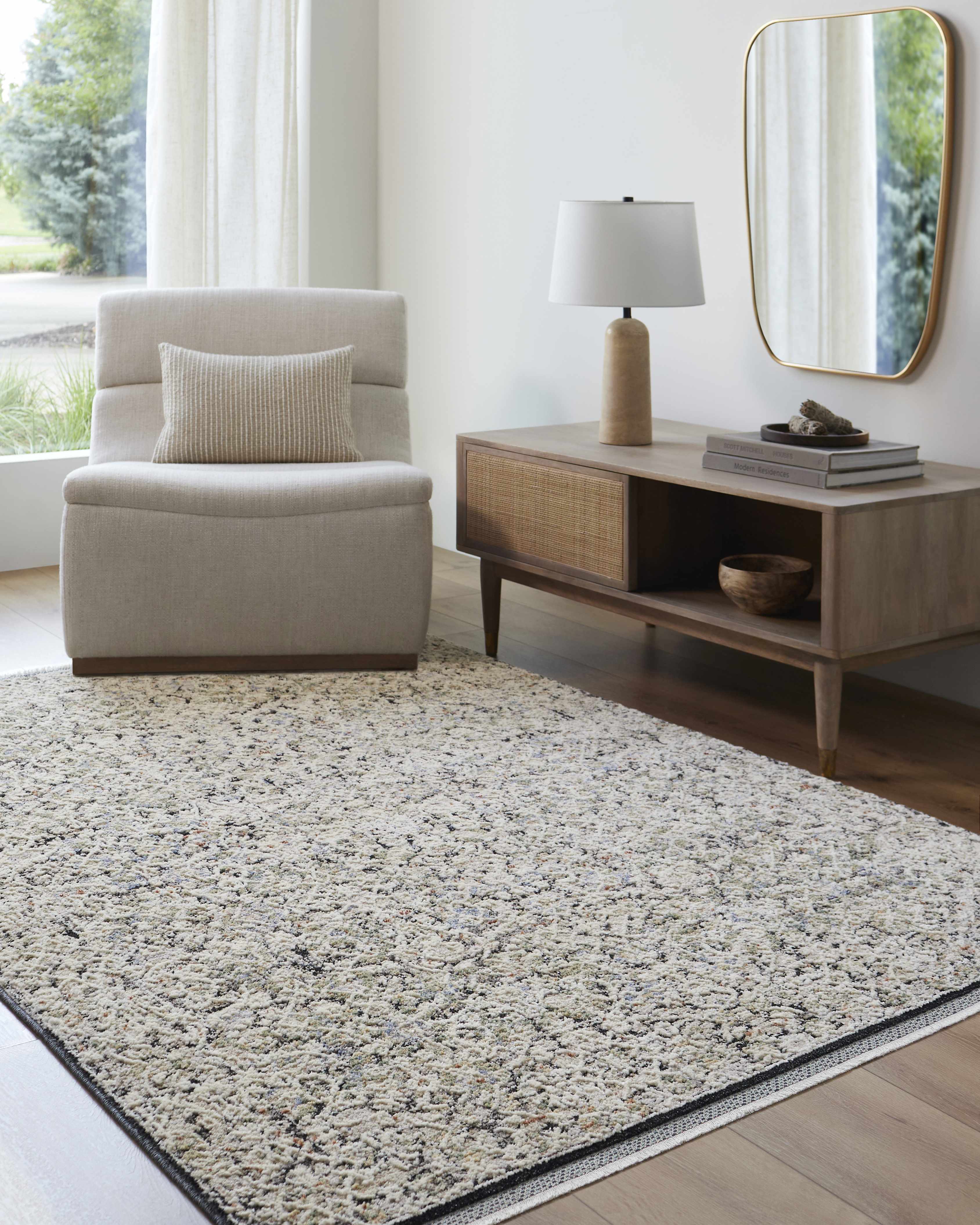 Haran Cloud Gray Area Rug - Image 3