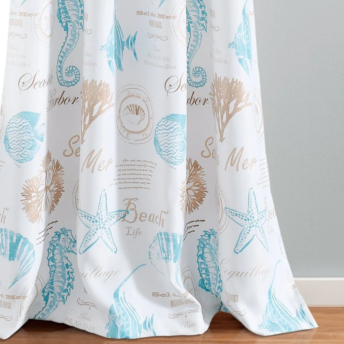 Harbor Life Light Filtering Window Curtain Panel Set - Image 4