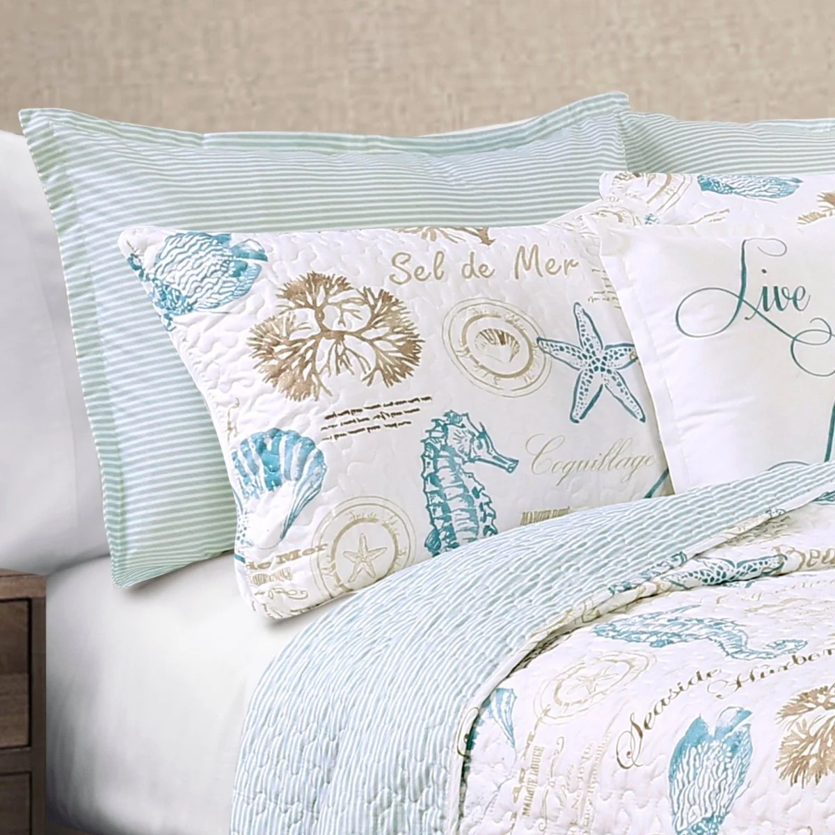Harbor Life Reversible Quilt Set - Image 10
