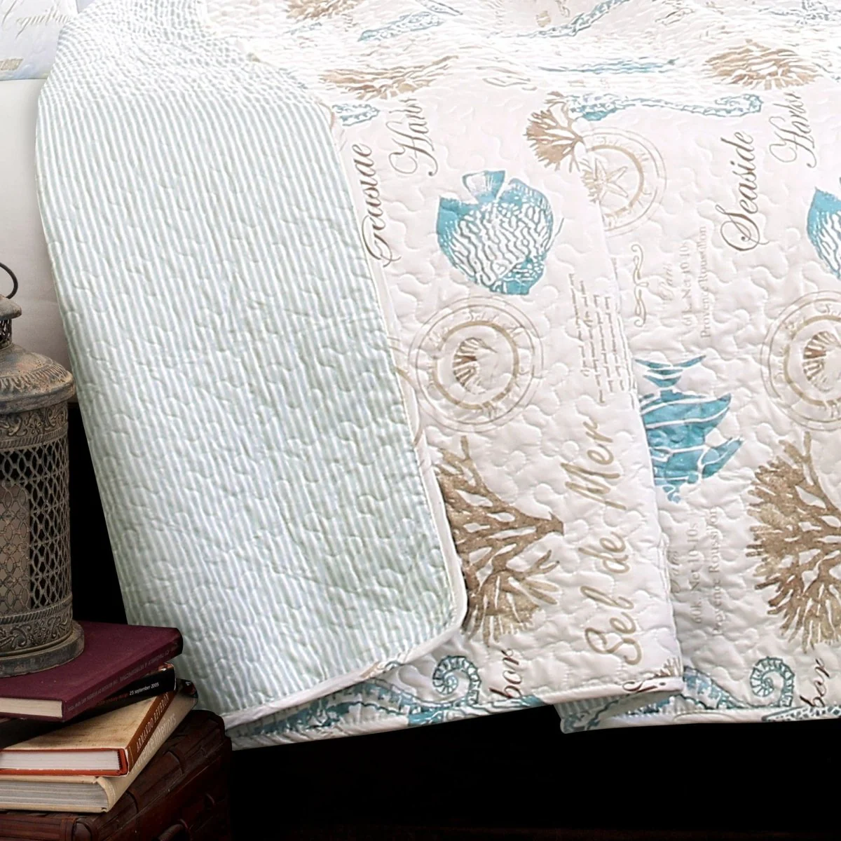 Harbor Life Reversible Quilt Set - Image 11