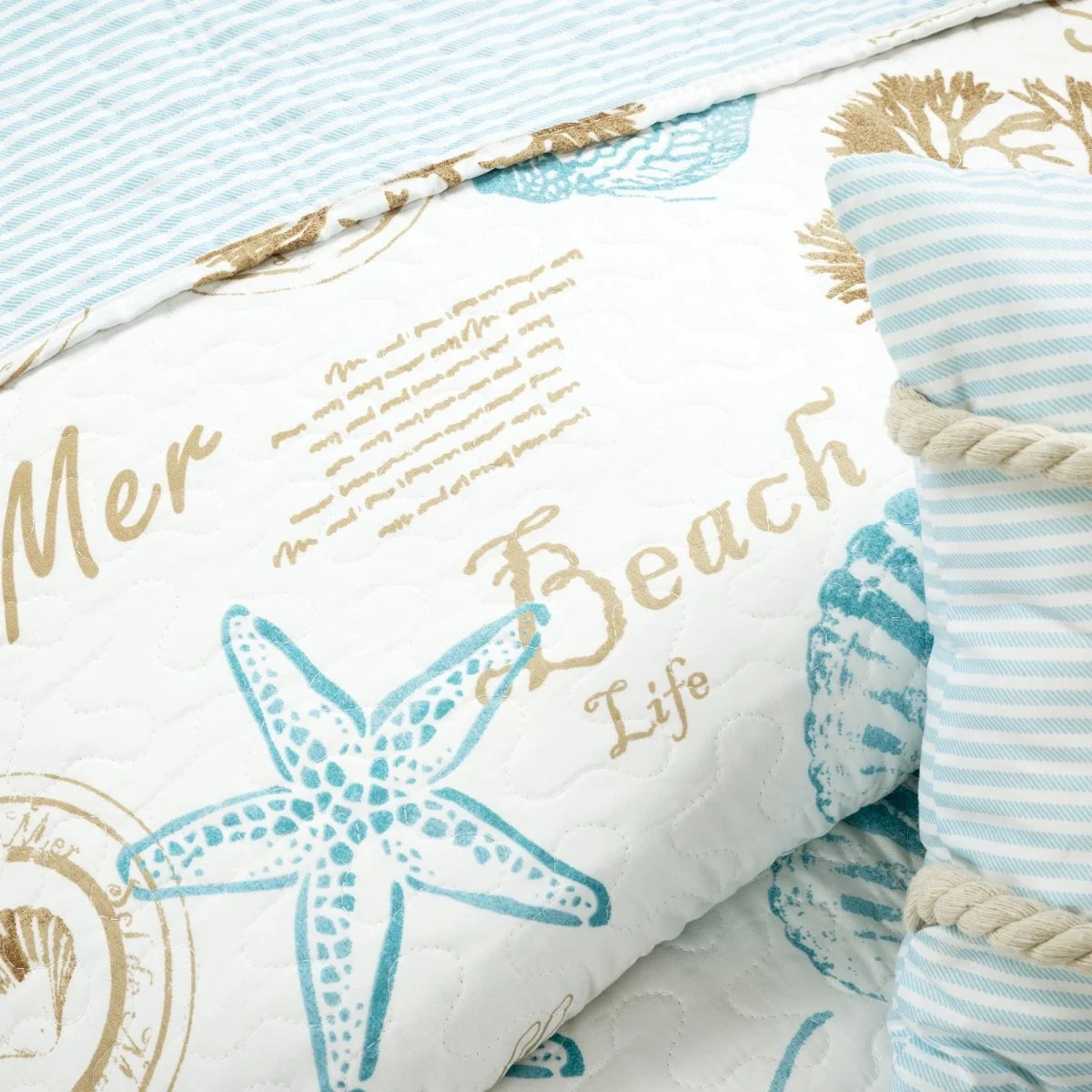 Harbor Life Reversible Quilt Set - Image 13