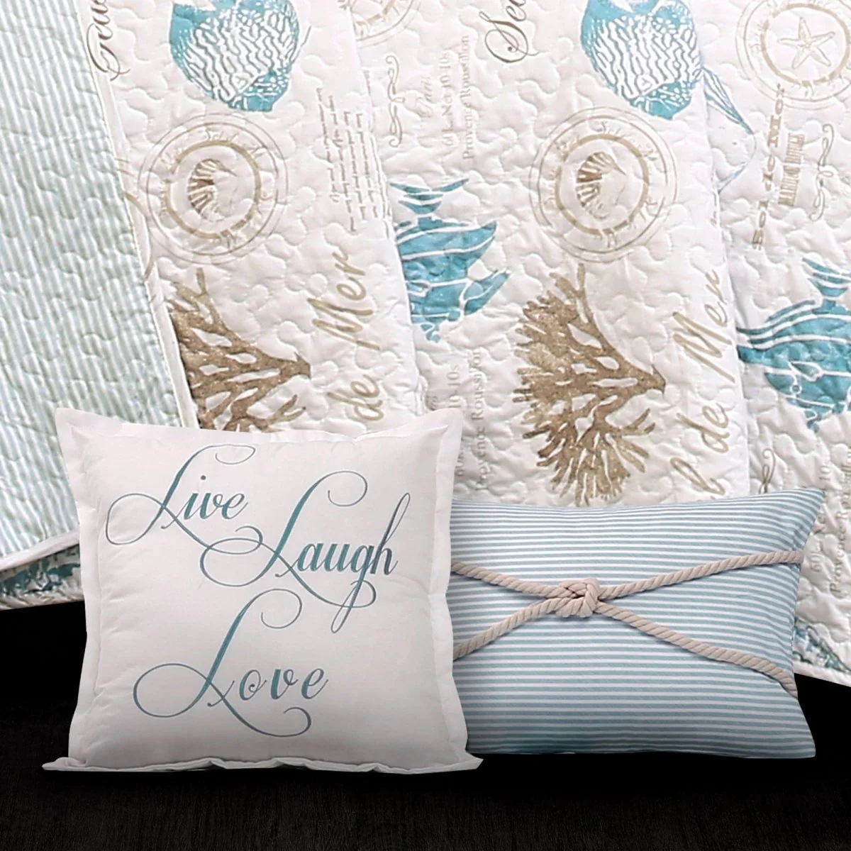 Harbor Life Reversible Quilt Set - Image 18