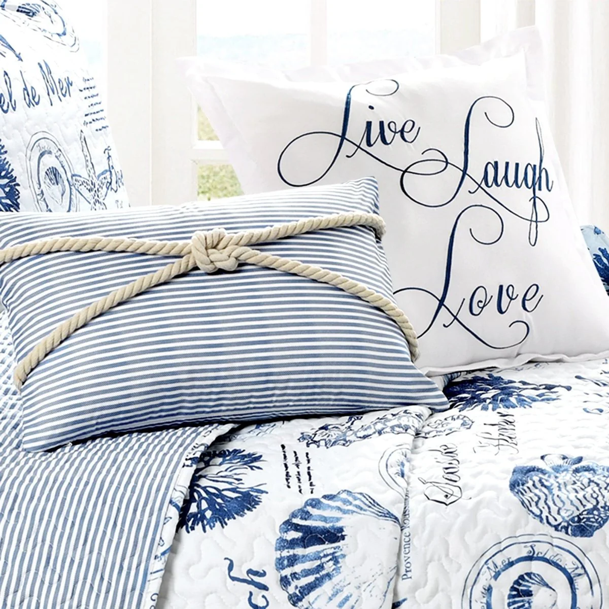 Harbor Life Reversible Quilt Set - Image 6