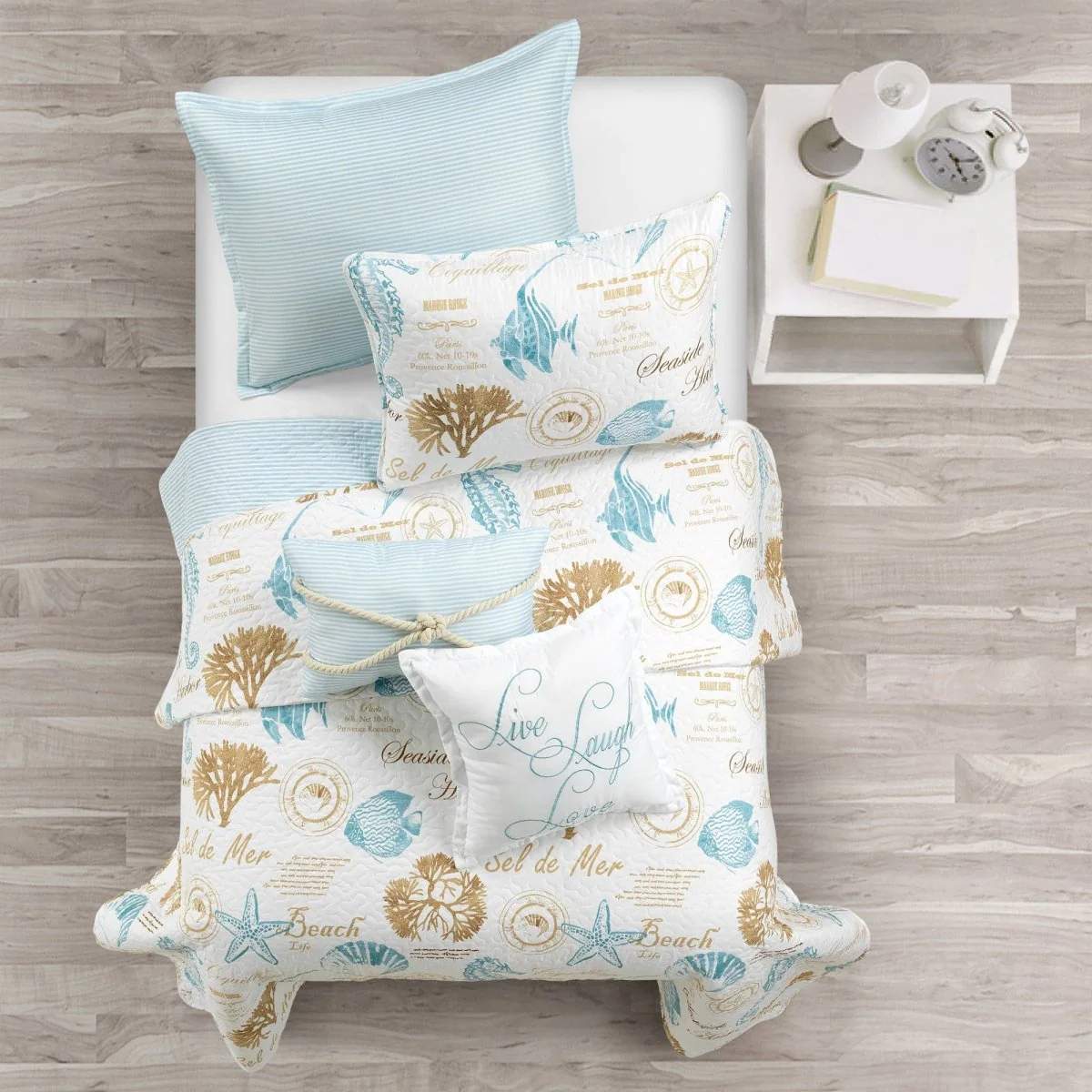 Harbor Life Reversible Quilt Set - Image 9