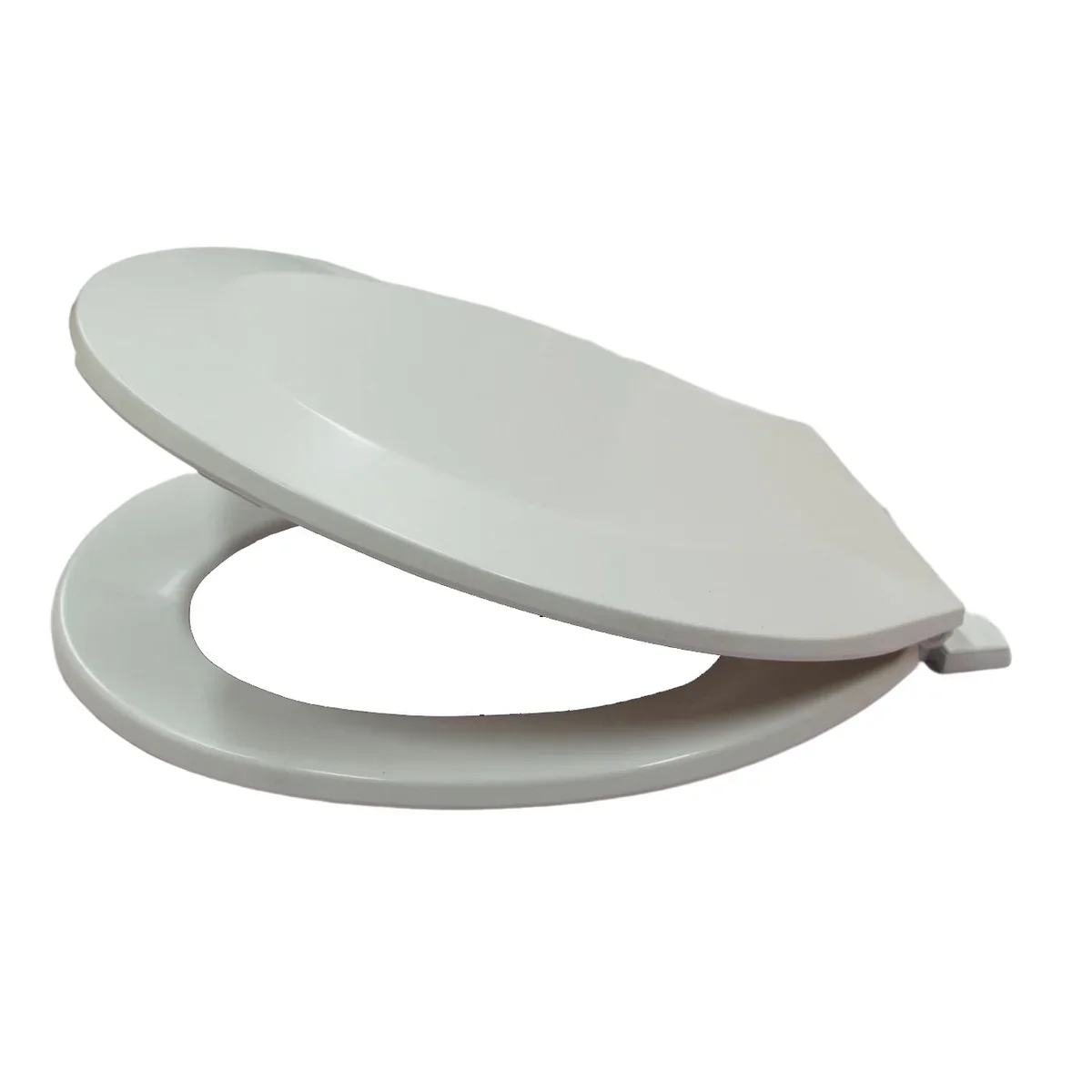 Hard Plastic Toilet Seat With Beveled Edges - Image 10