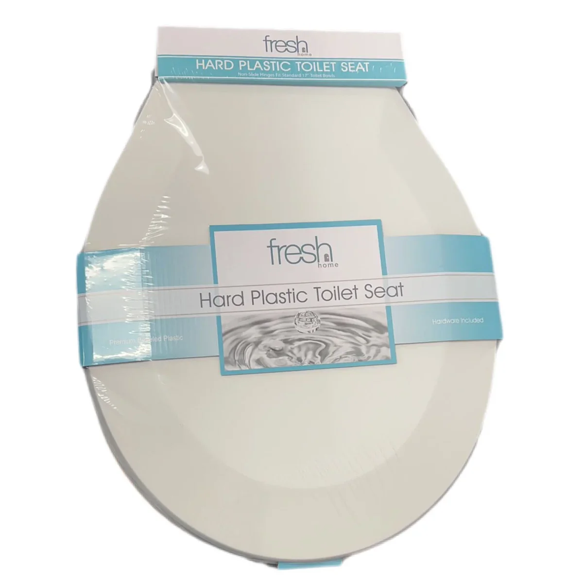Hard Plastic Toilet Seat With Beveled Edges - Image 15
