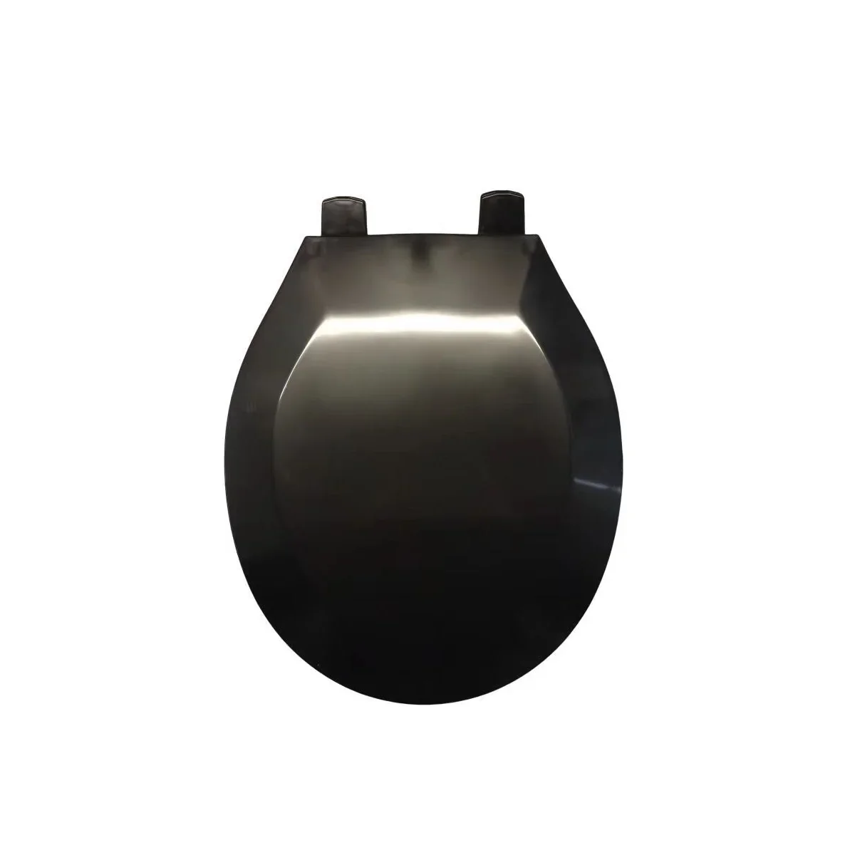 Hard Plastic Toilet Seat With Beveled Edges - Image 5