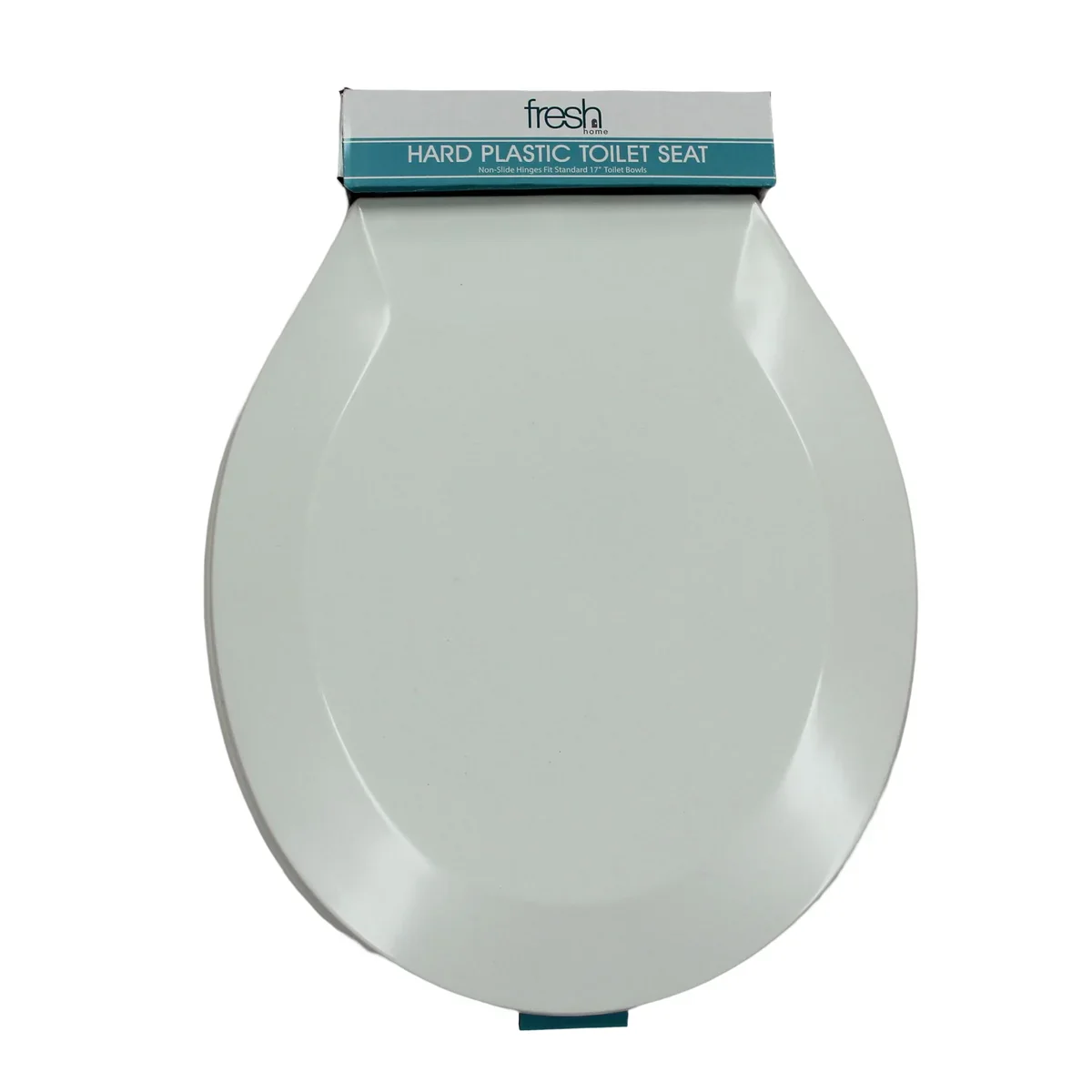 Hard Plastic Toilet Seat With Beveled Edges - Image 9