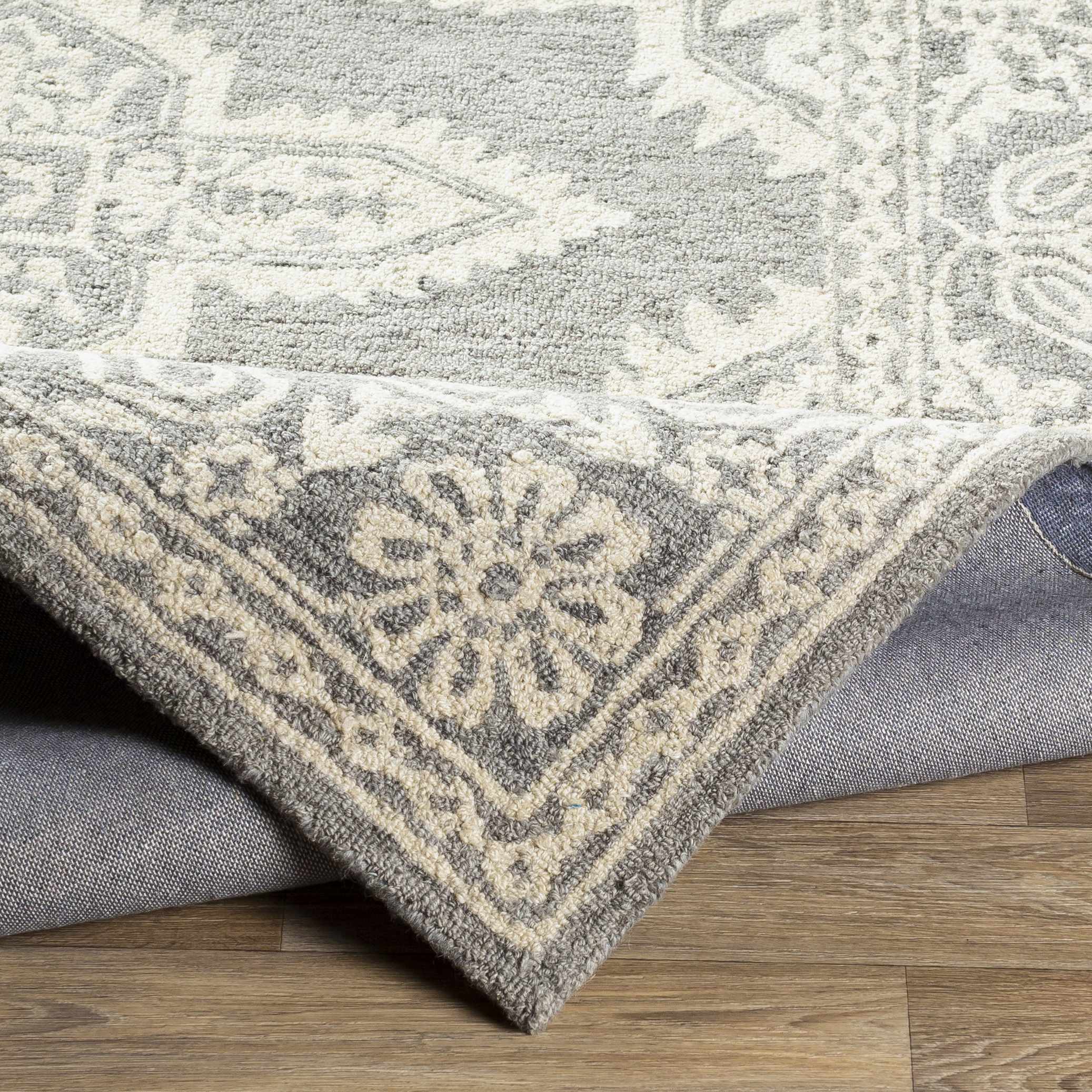 Hardesty Hand Tufted Wool Rug - Clearance - Image 4