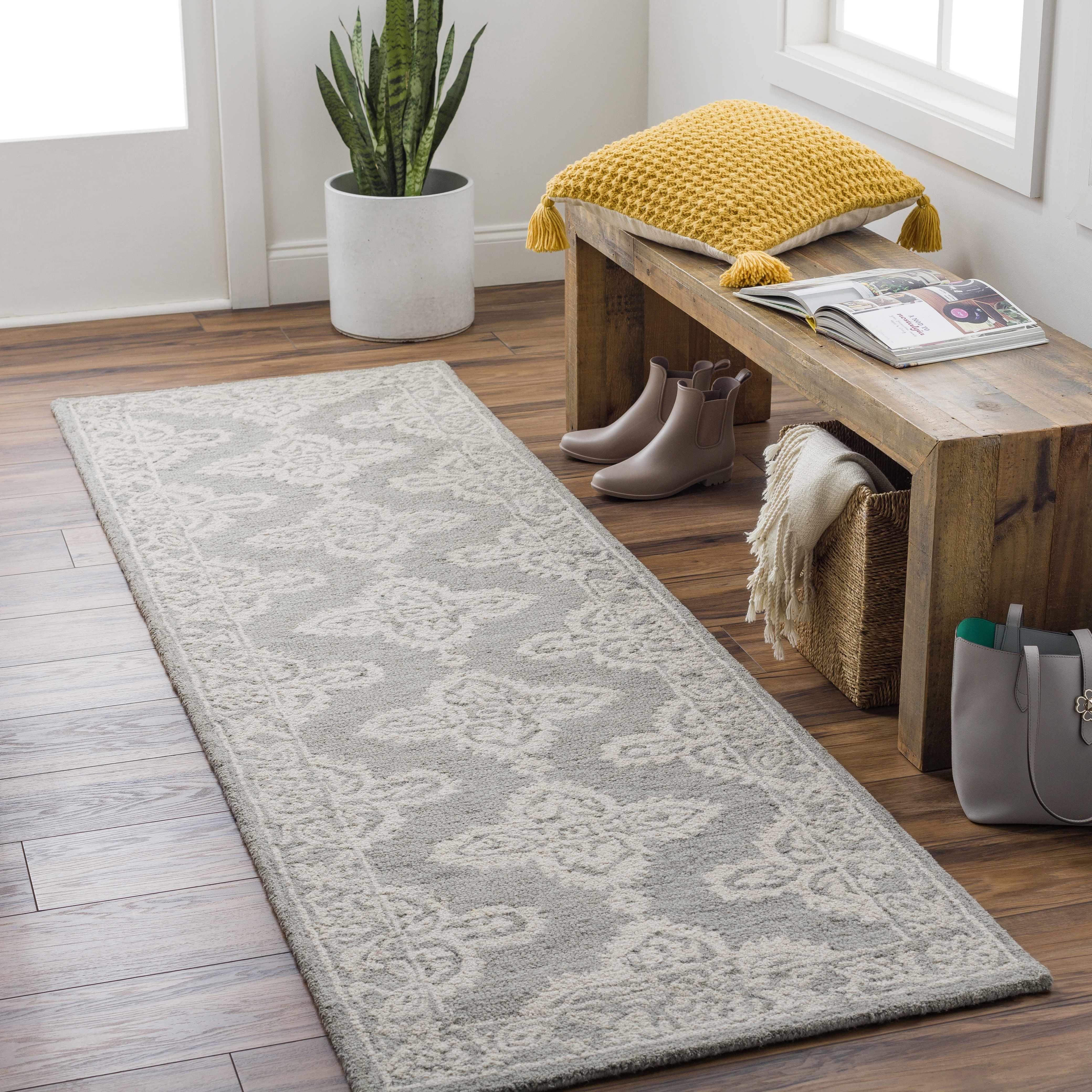 Hardesty Hand Tufted Wool Rug - Clearance - Image 5