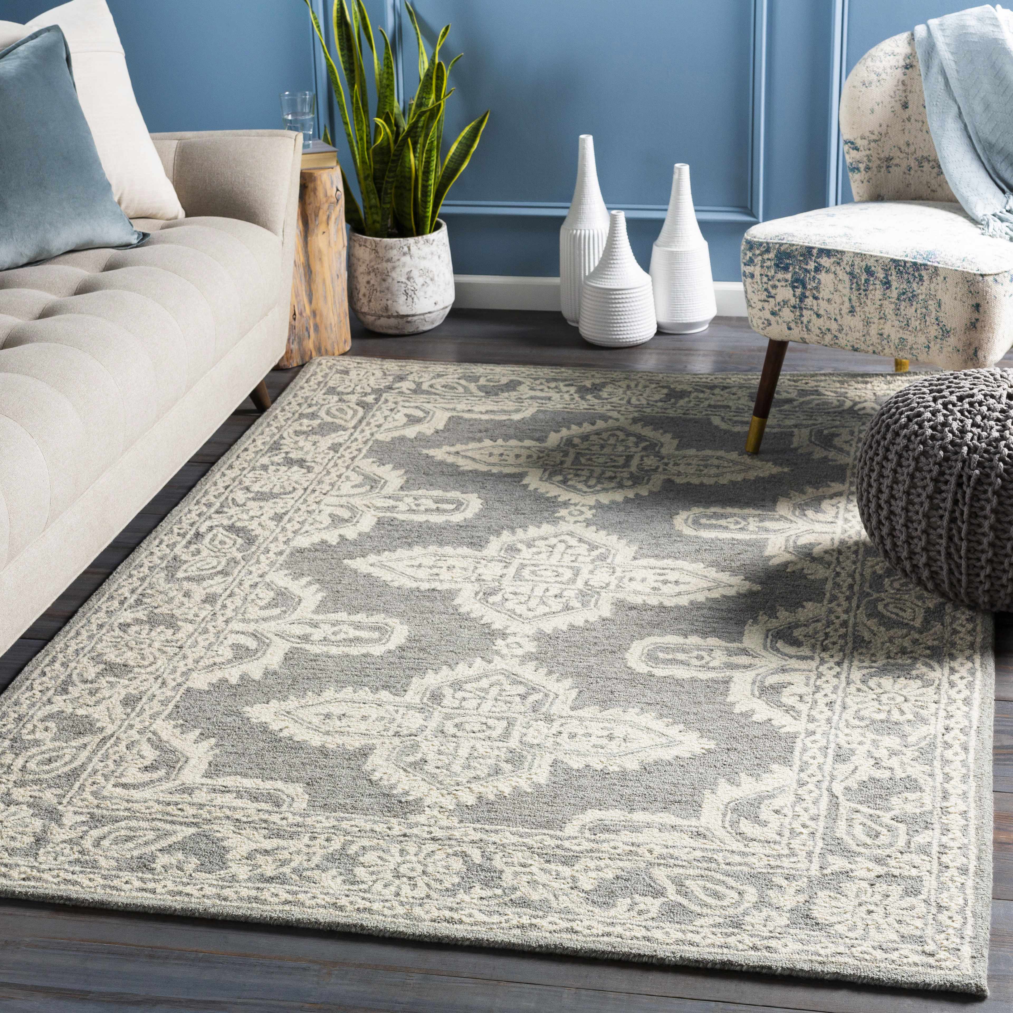 Hardesty Hand Tufted Wool Rug - Clearance - Image 7