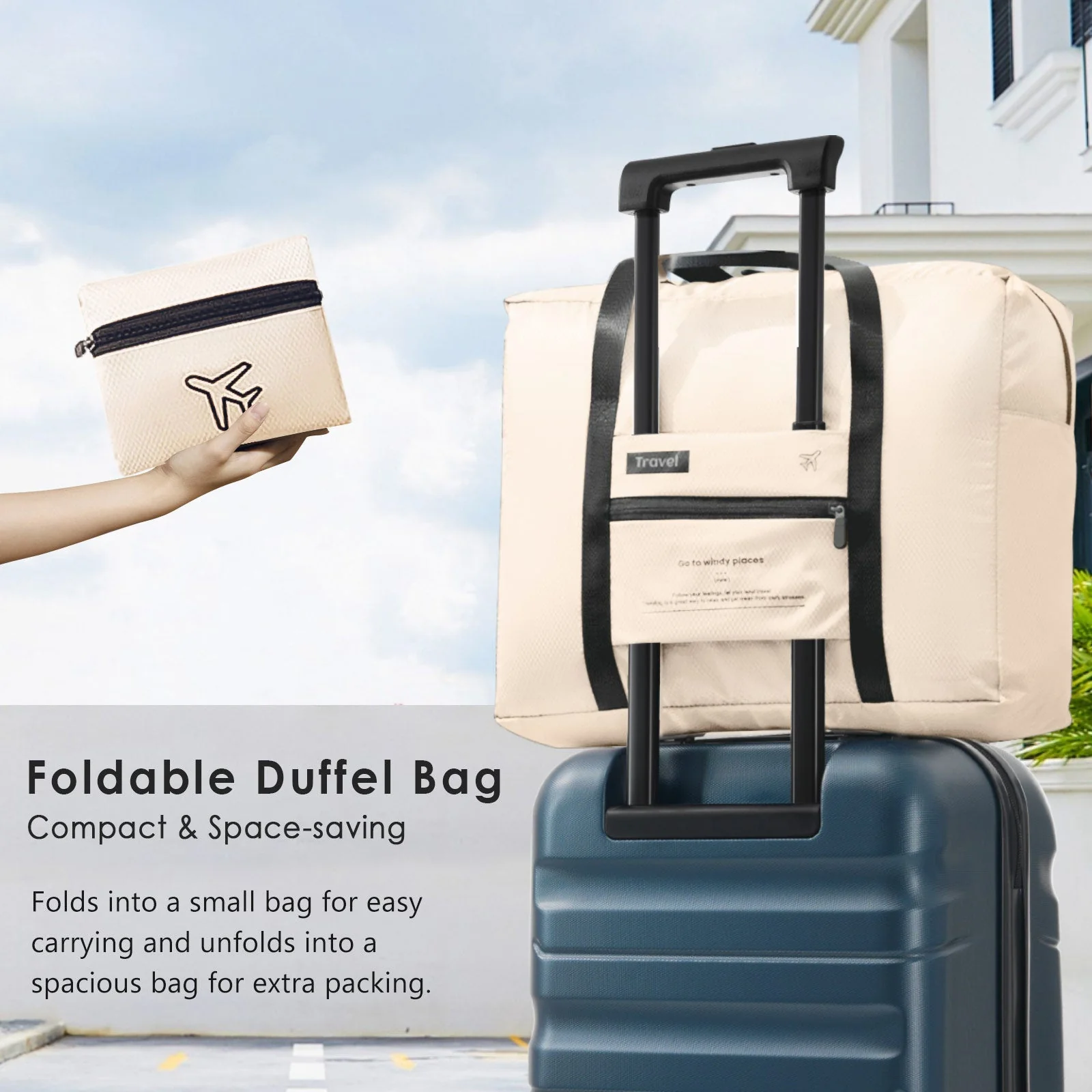 Hardshell ABS Carry-On Luggage Set with Spinner Wheels - Image 5