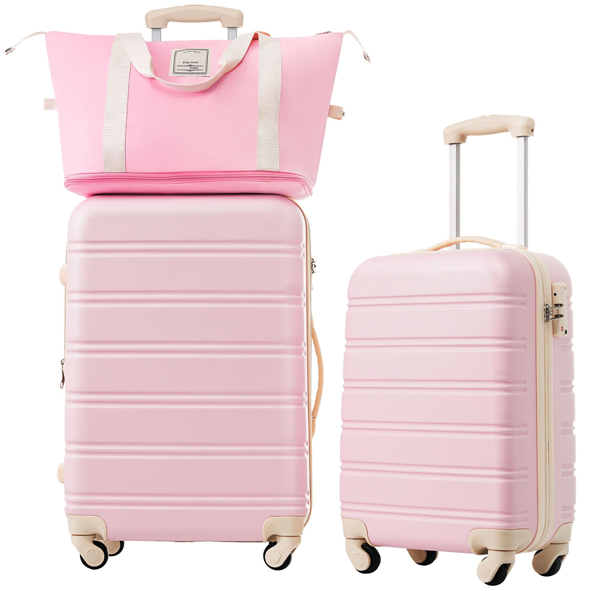 Hardshell Luggage Sets 2 Pieces with Spinner Suitcase and TSA Lock - Image 12