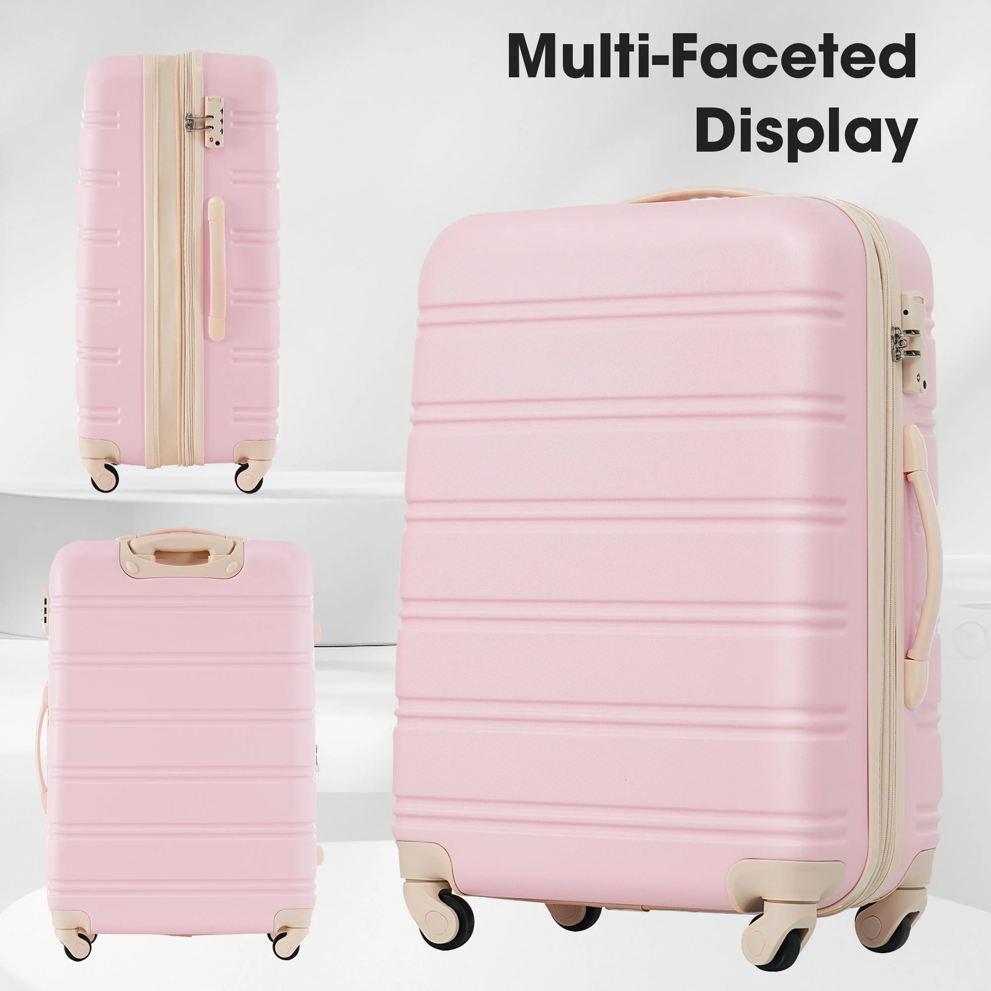 Hardshell Luggage Sets 2 Pieces with Spinner Suitcase and TSA Lock - Image 5