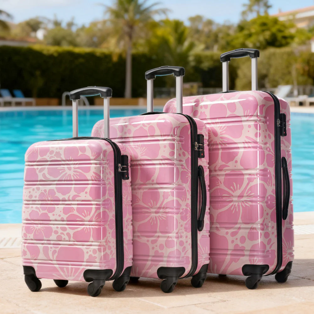 Hardshell Luggage Sets 3 Pcs Spinner Suitcase with TSA Lock - Image 11