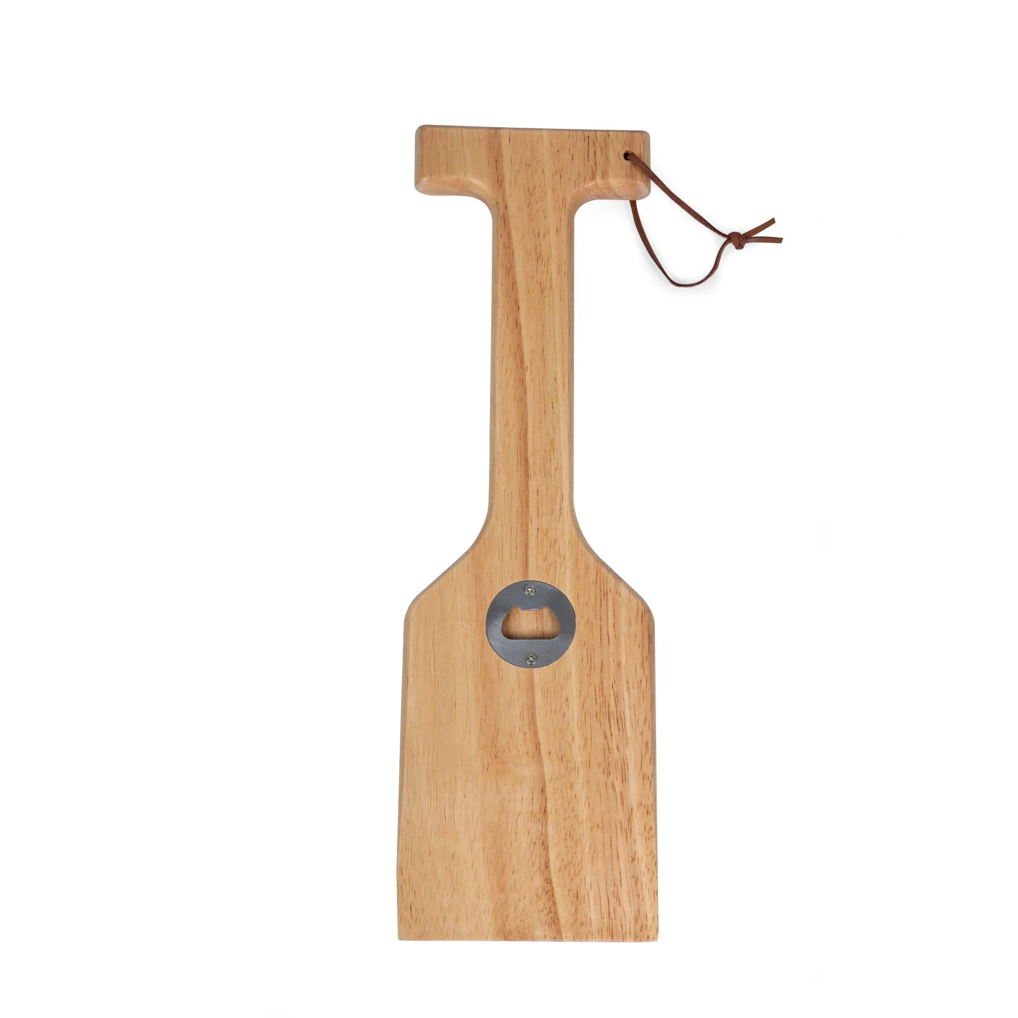 Hardwood BBQ Grill Scraper with Bottle Opener - Image 6