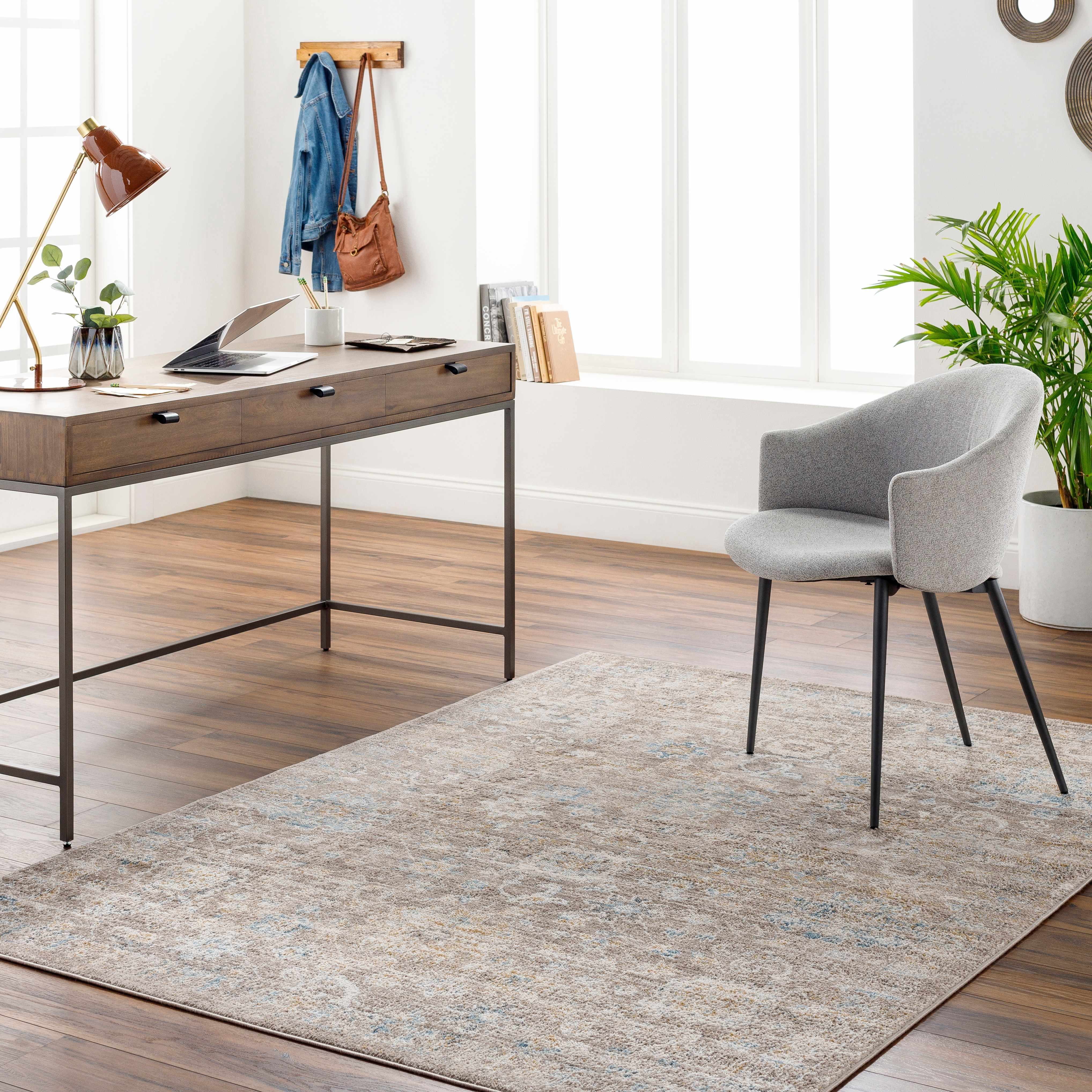 Harim Light Brown Area Rug - Clearance - Image 2