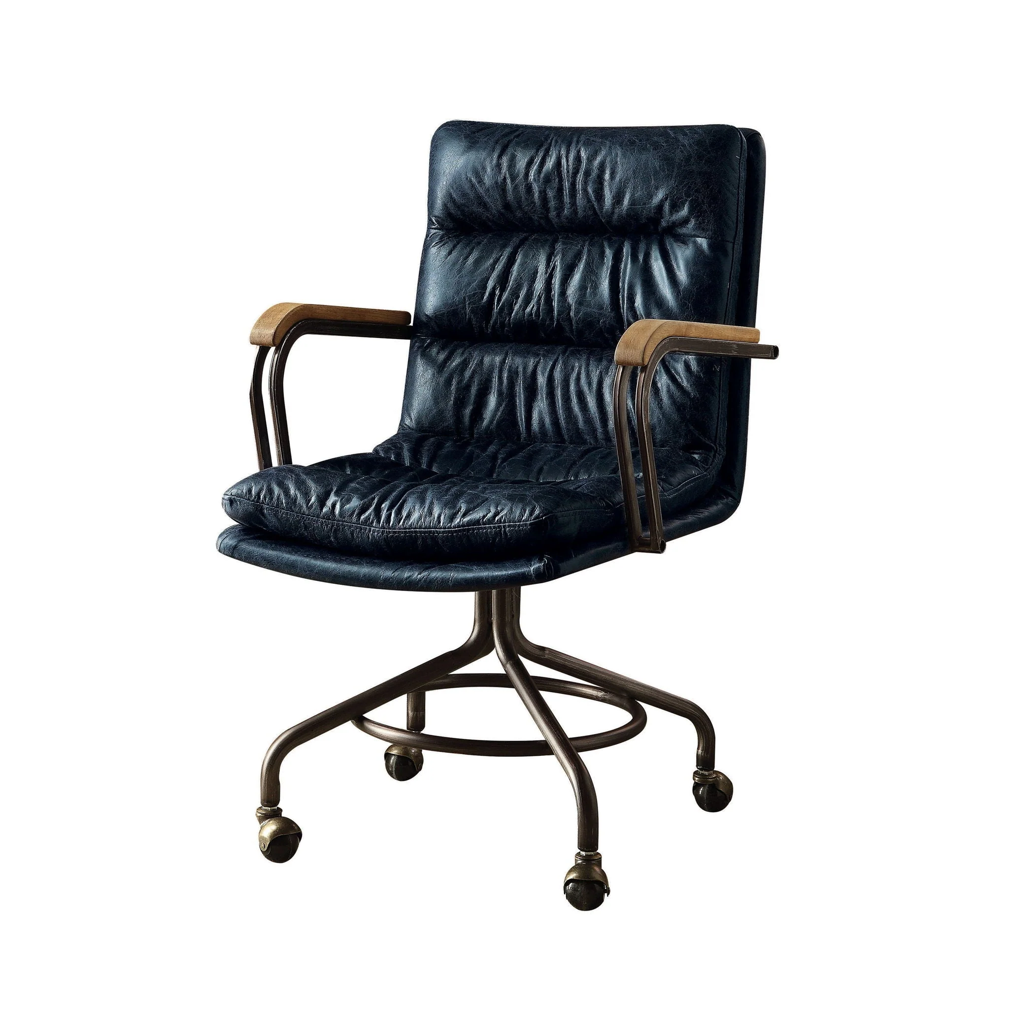 Harith - Retro Top Grain Office Chair - Image 2