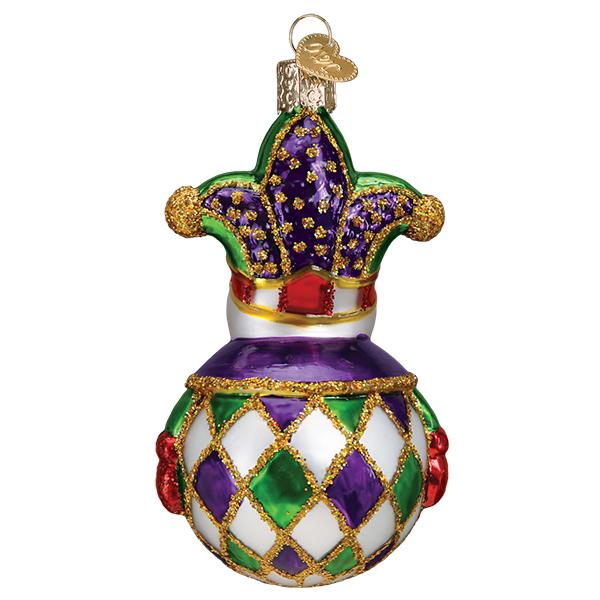 Harlequin Snowman Ornament - Image 3