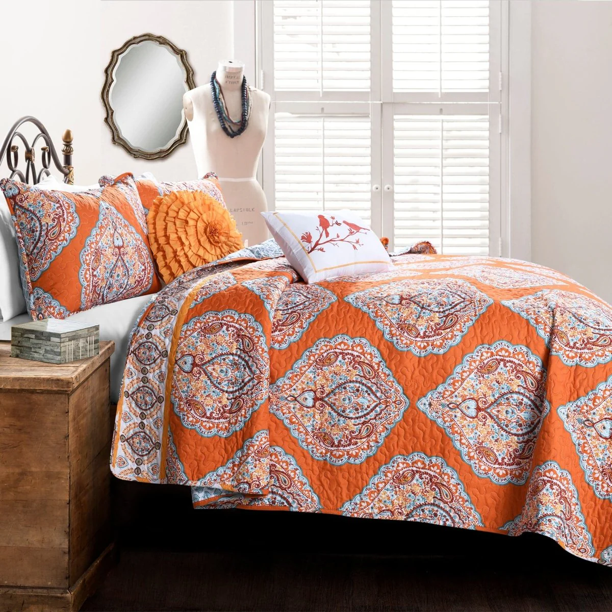 Harley 5 Piece Quilt Set - Image 3