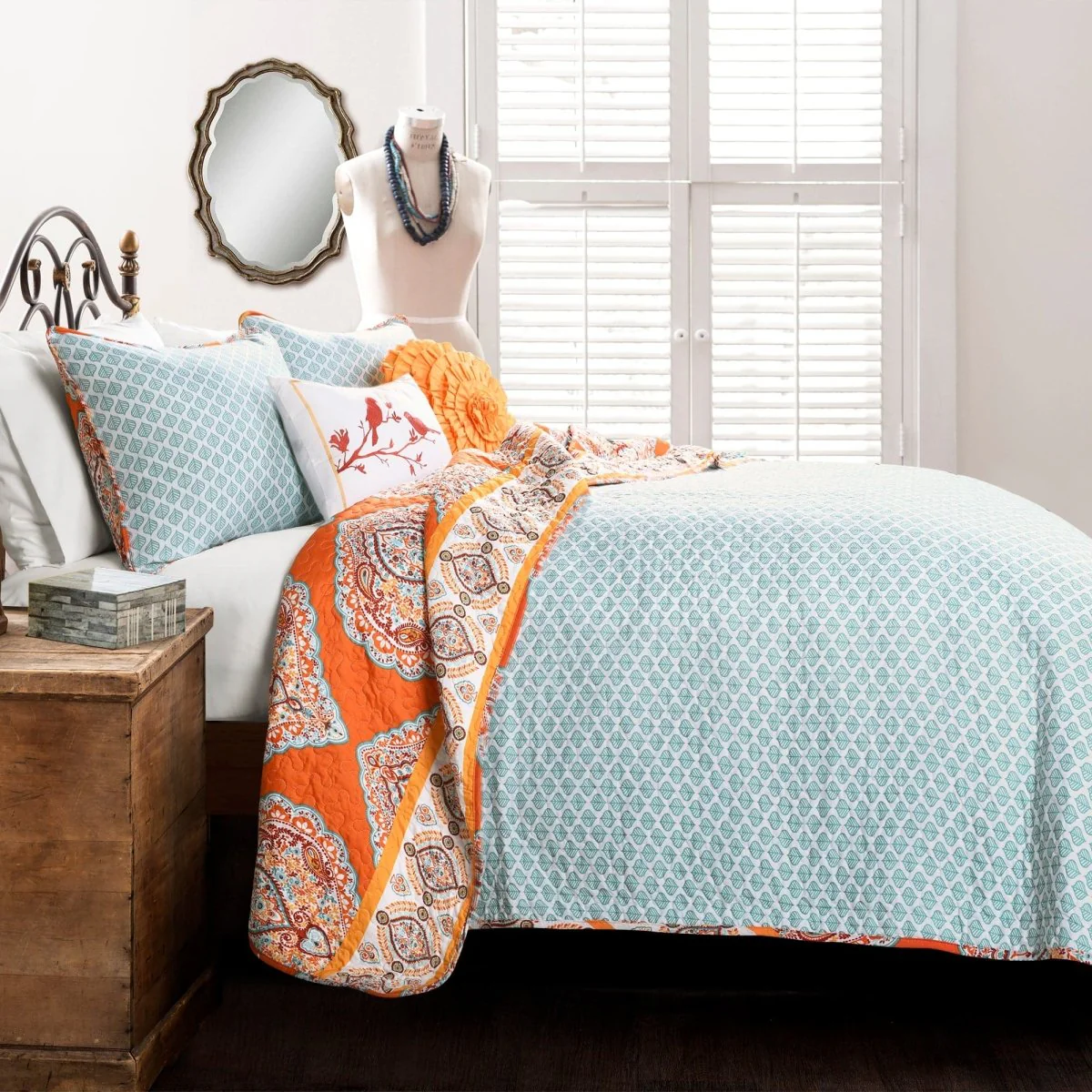 Harley 5 Piece Quilt Set - Image 5