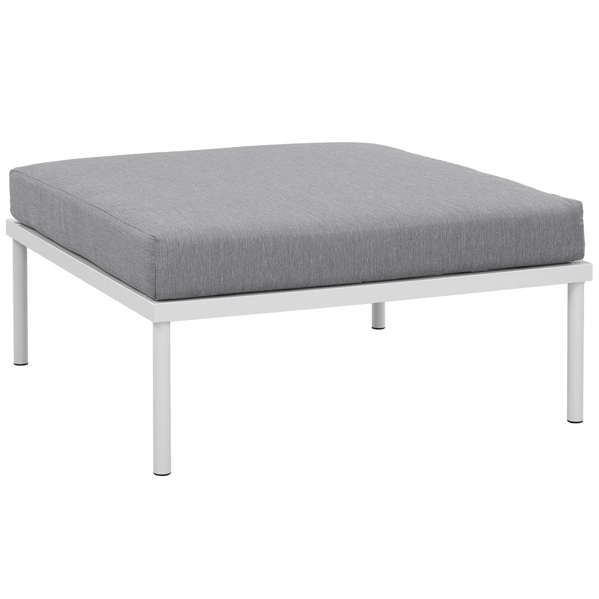 Harmony 3-Piece Outdoor Patio Aluminum Sectional Sofa Set by Modway - Image 3