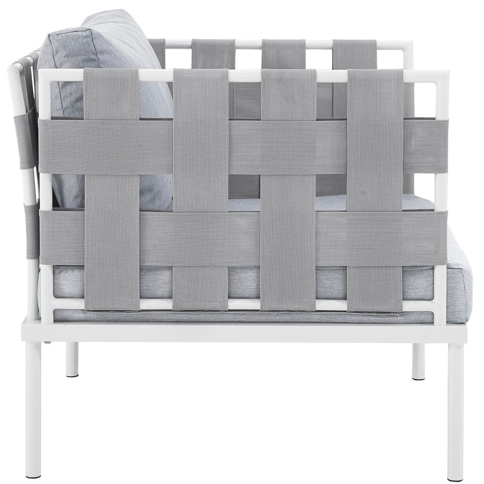 Harmony Outdoor Patio Aluminum Armchair by Modway - Image 2
