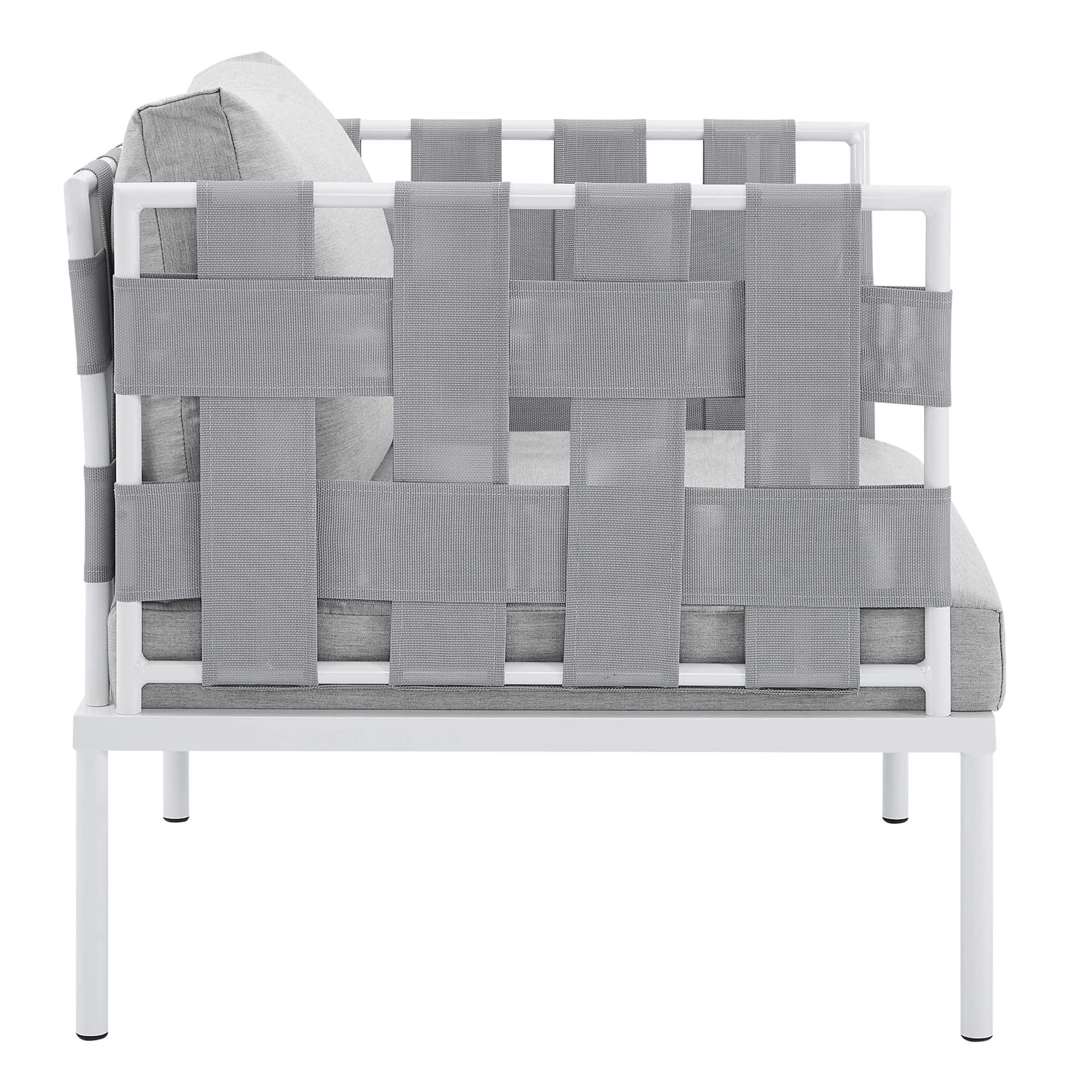 Harmony Sunbrella� Outdoor Patio Aluminum Armchair by Modway - Image 2