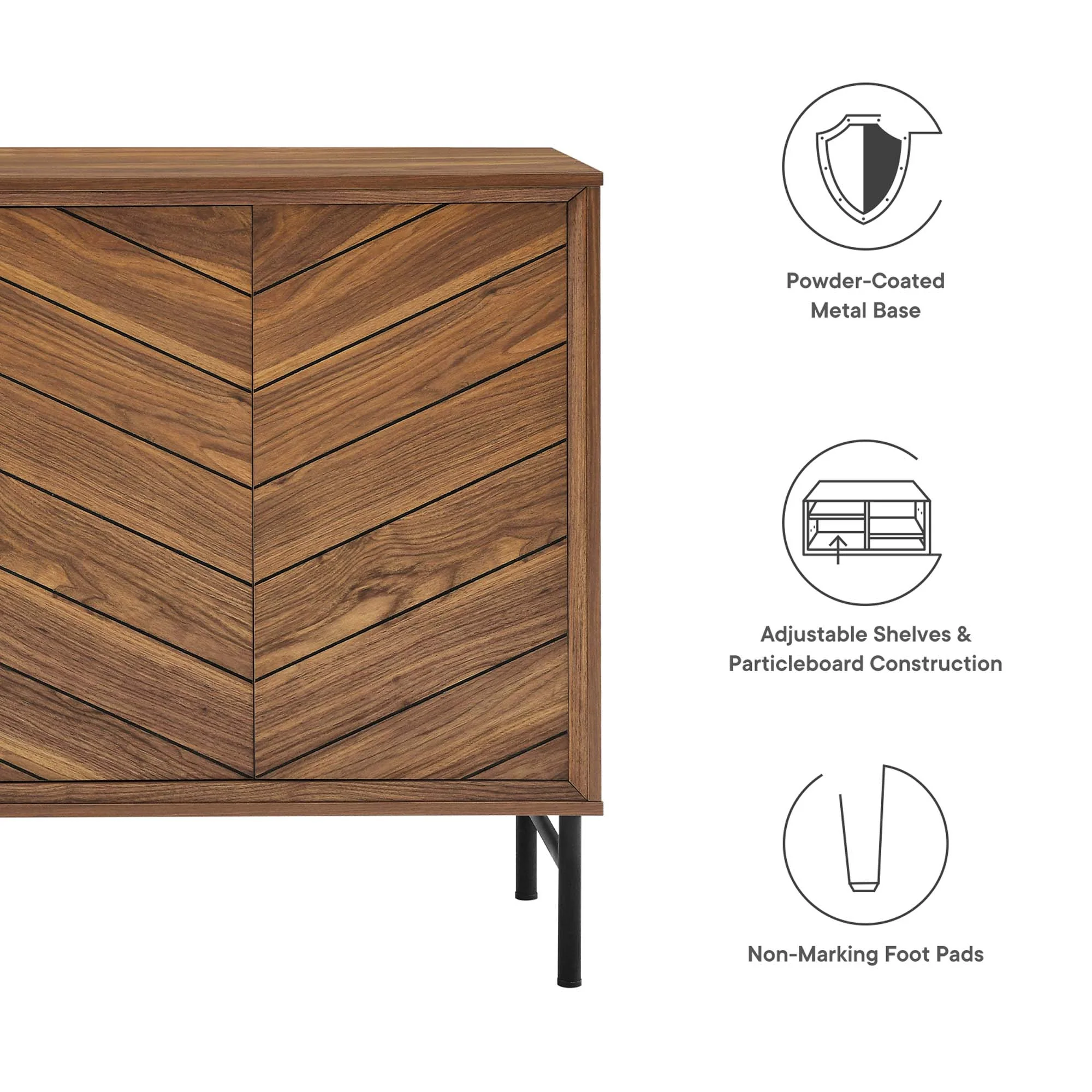 Harper Chevron Sideboard by Modway - Image 12
