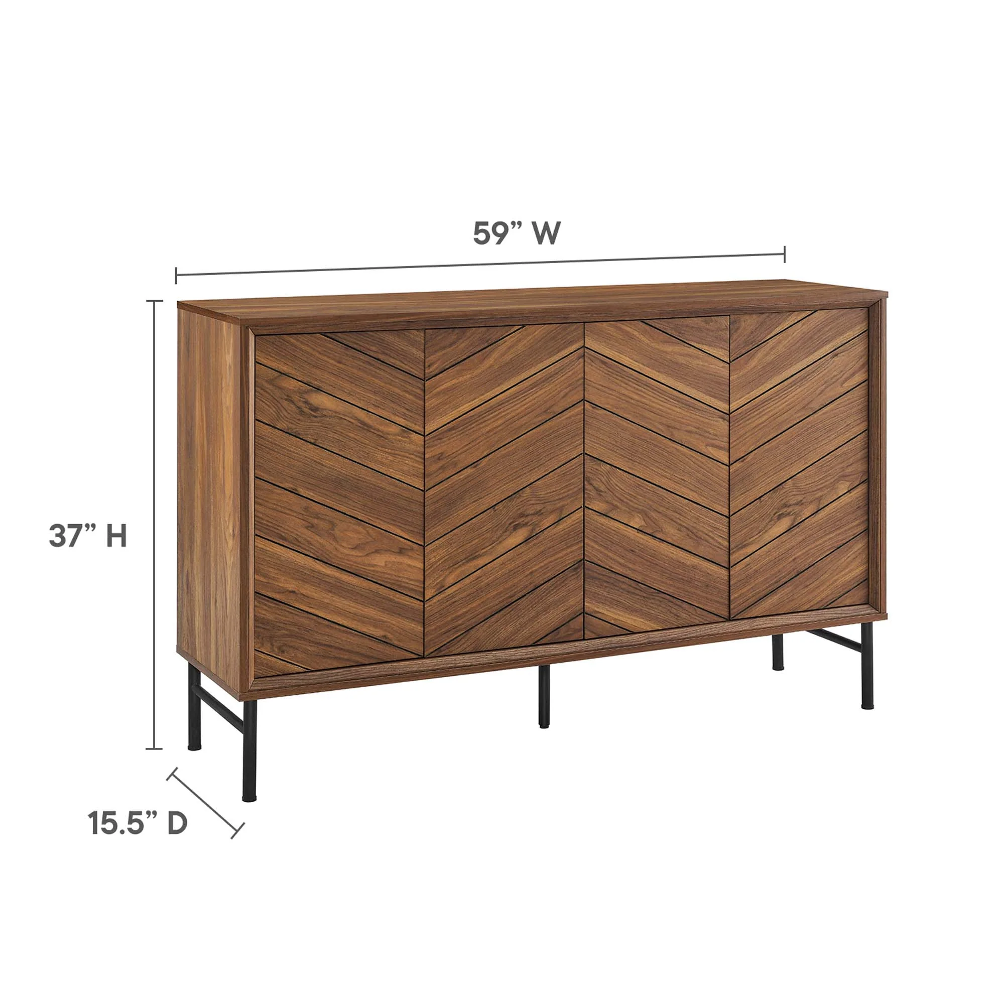 Harper Chevron Sideboard by Modway - Image 13