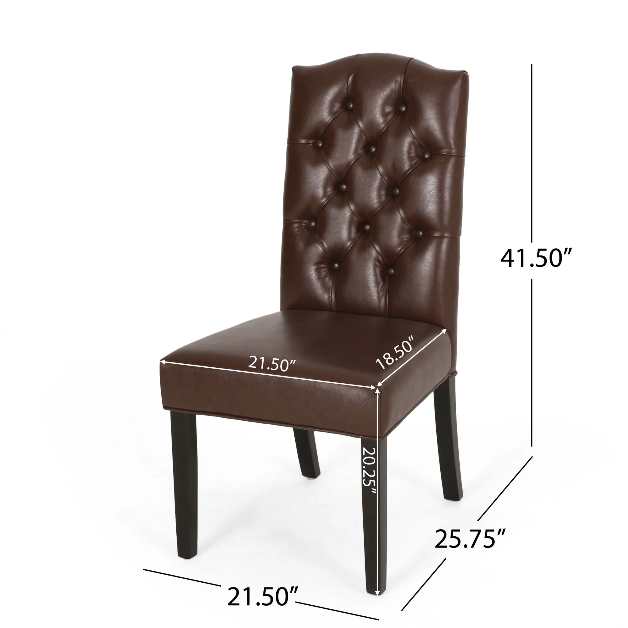 Harriet - Tufted Dining Chair With Button Tufting And Diamond Stitching - Image 5