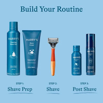 Harry's Men's Foaming Shave Gel with Aloe 6.7oz/2pk - Imperfect Box - Image 7