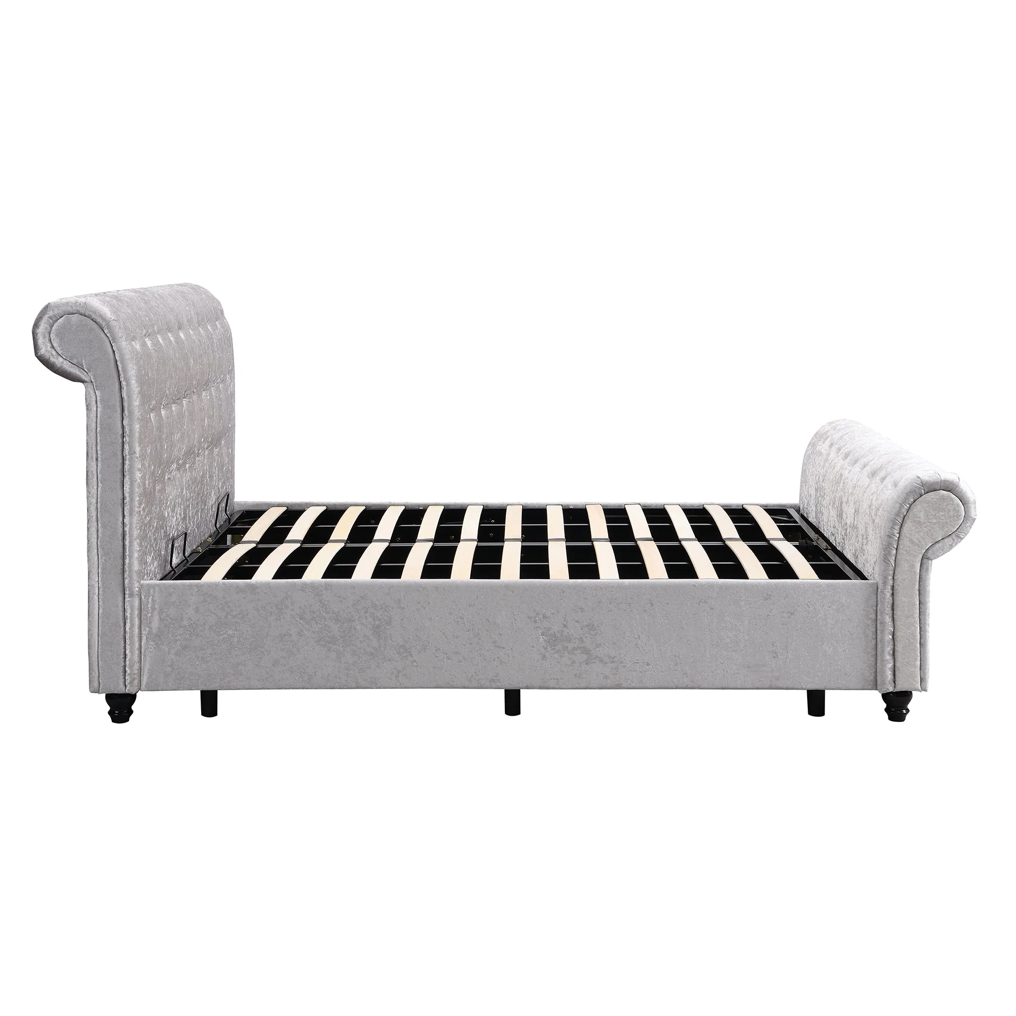 Hartfried Upholstered Queen Storage Bed with Hydraulic Lift - Image 6