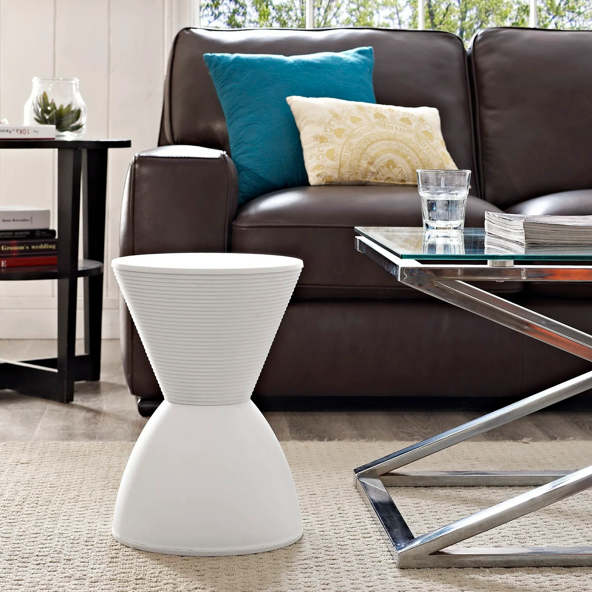 Haste Backless Stool by Modway - Image 4