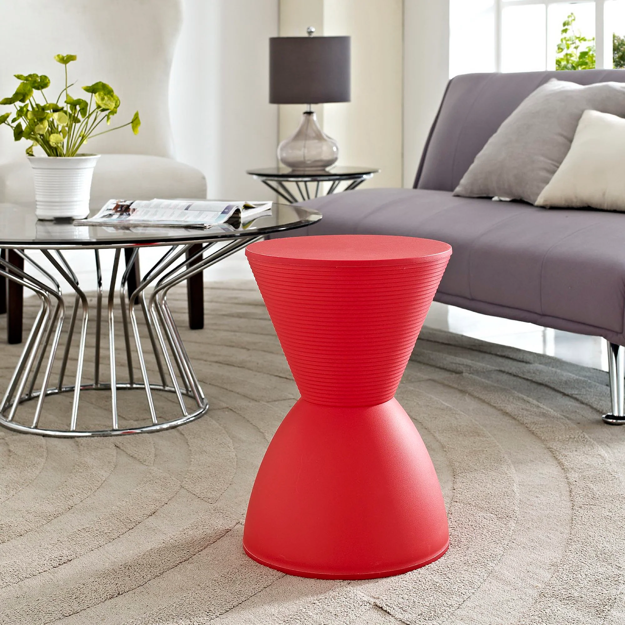 Haste Backless Stool by Modway - Image 5